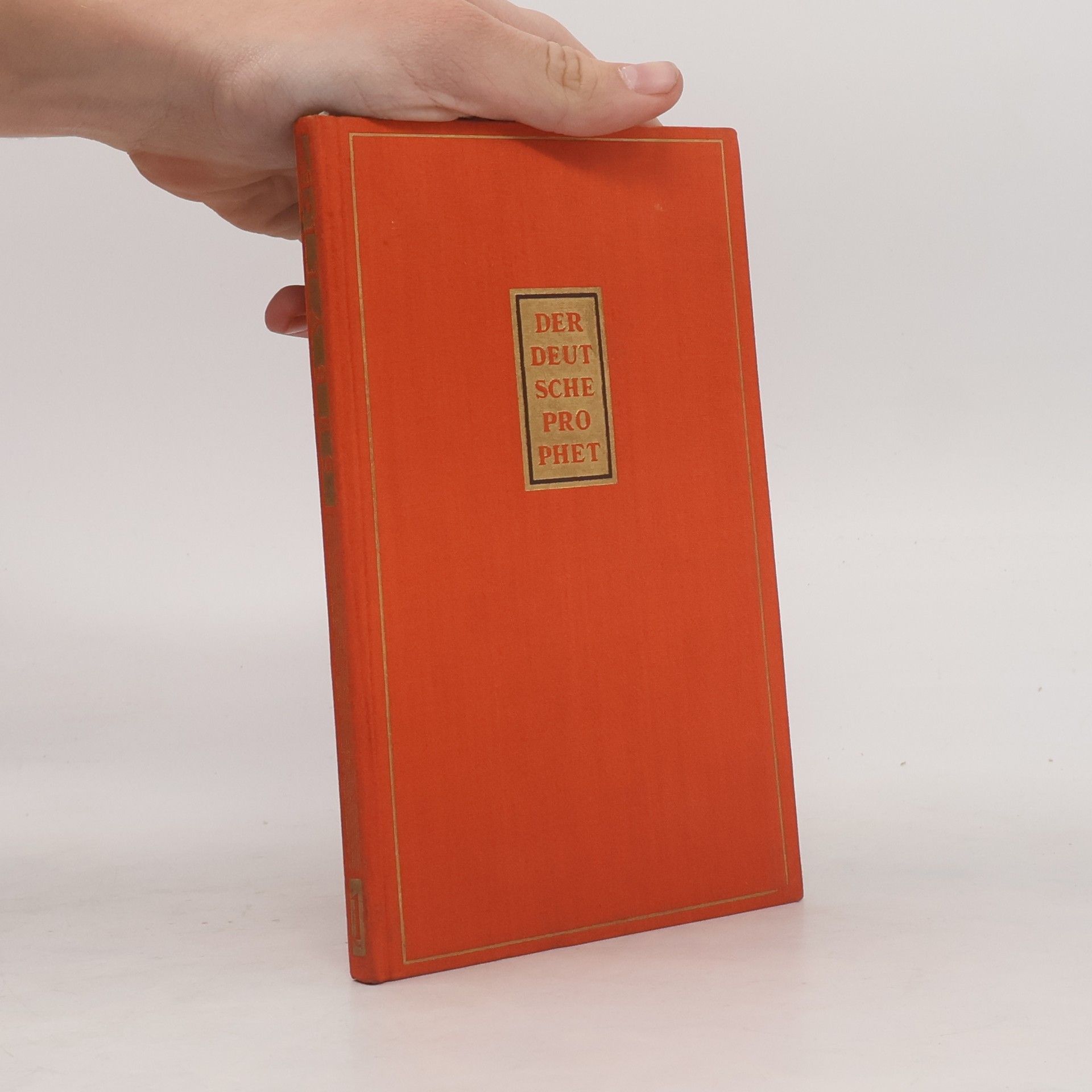 Anton Orel Der deutsche Prophet 1