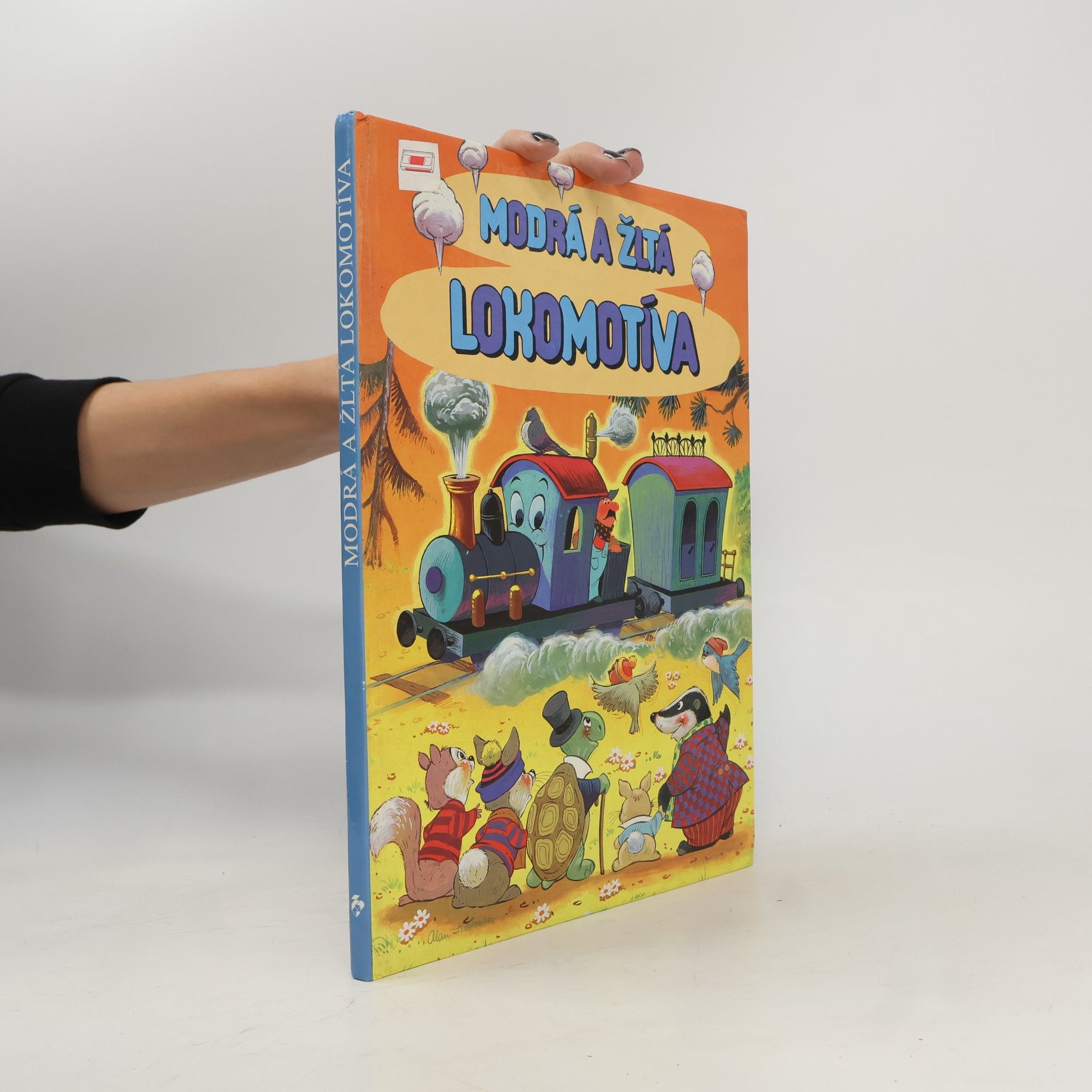 Hayden McAllister Modrá a žltá lokomotíva