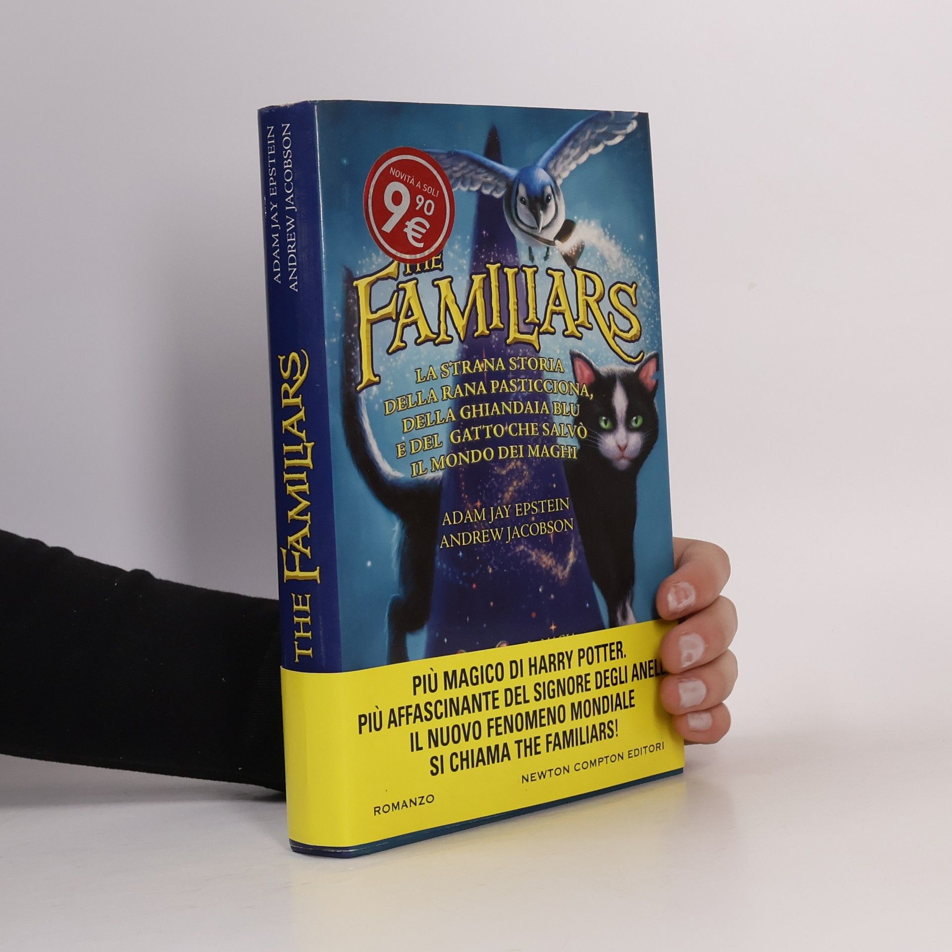 Adam Jay Epstein La strana storia della rana pasticciona, della ghiandaia blu e del gatto che salvò il mondo dei maghi. The Familiars