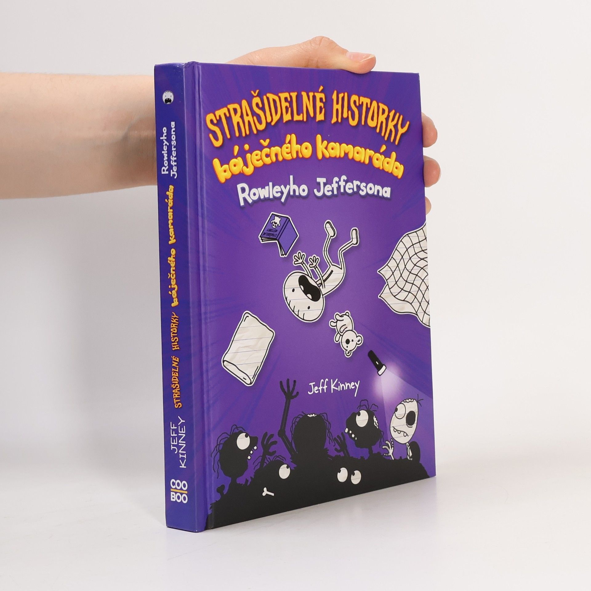 Jeff Kinney Strašidelné historky báječného kamaráda Rowleyho Jeffersona