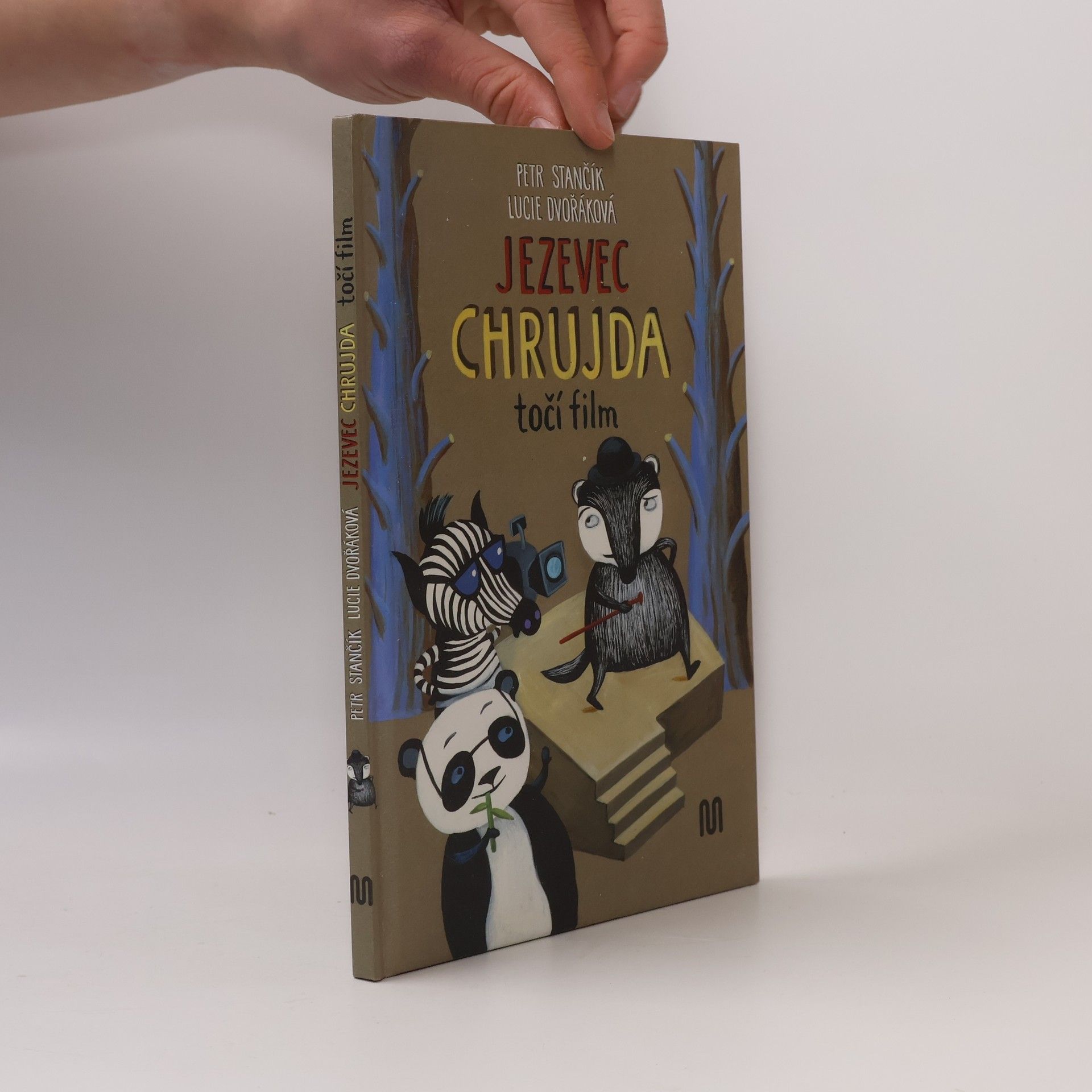 Lucie Dvořáková Jezevec Chrujda točí film