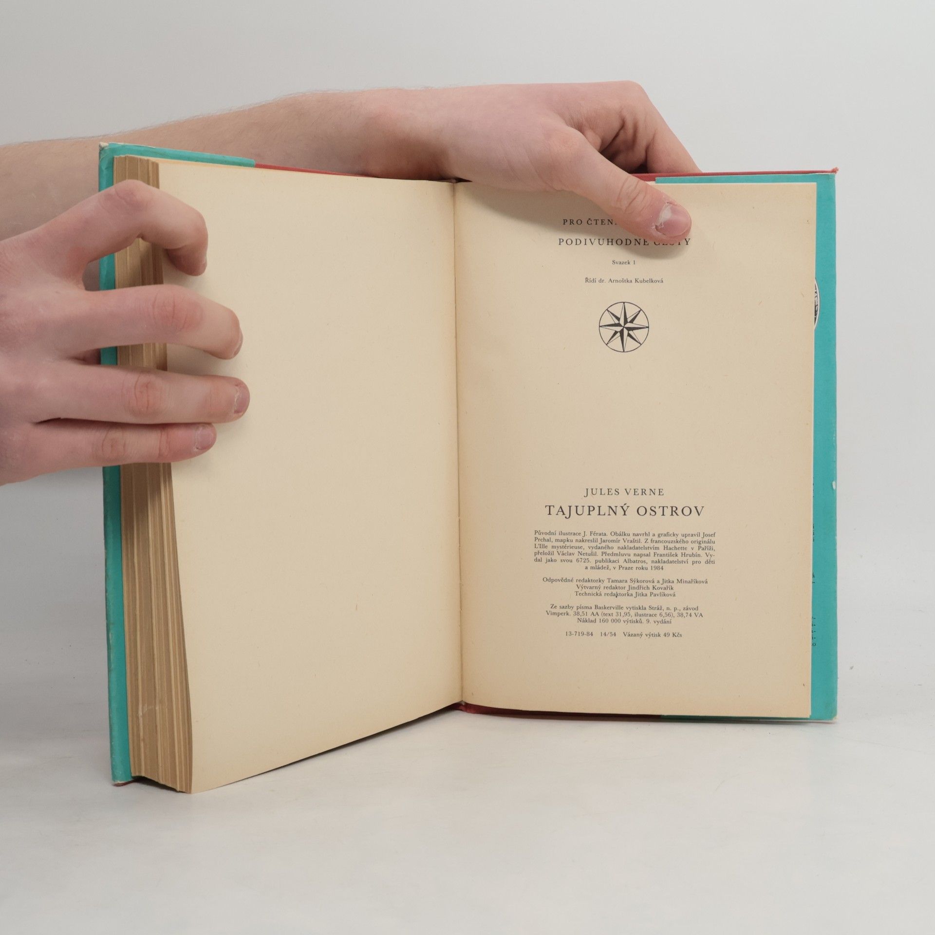 Jules Verne Tajuplný ostrov