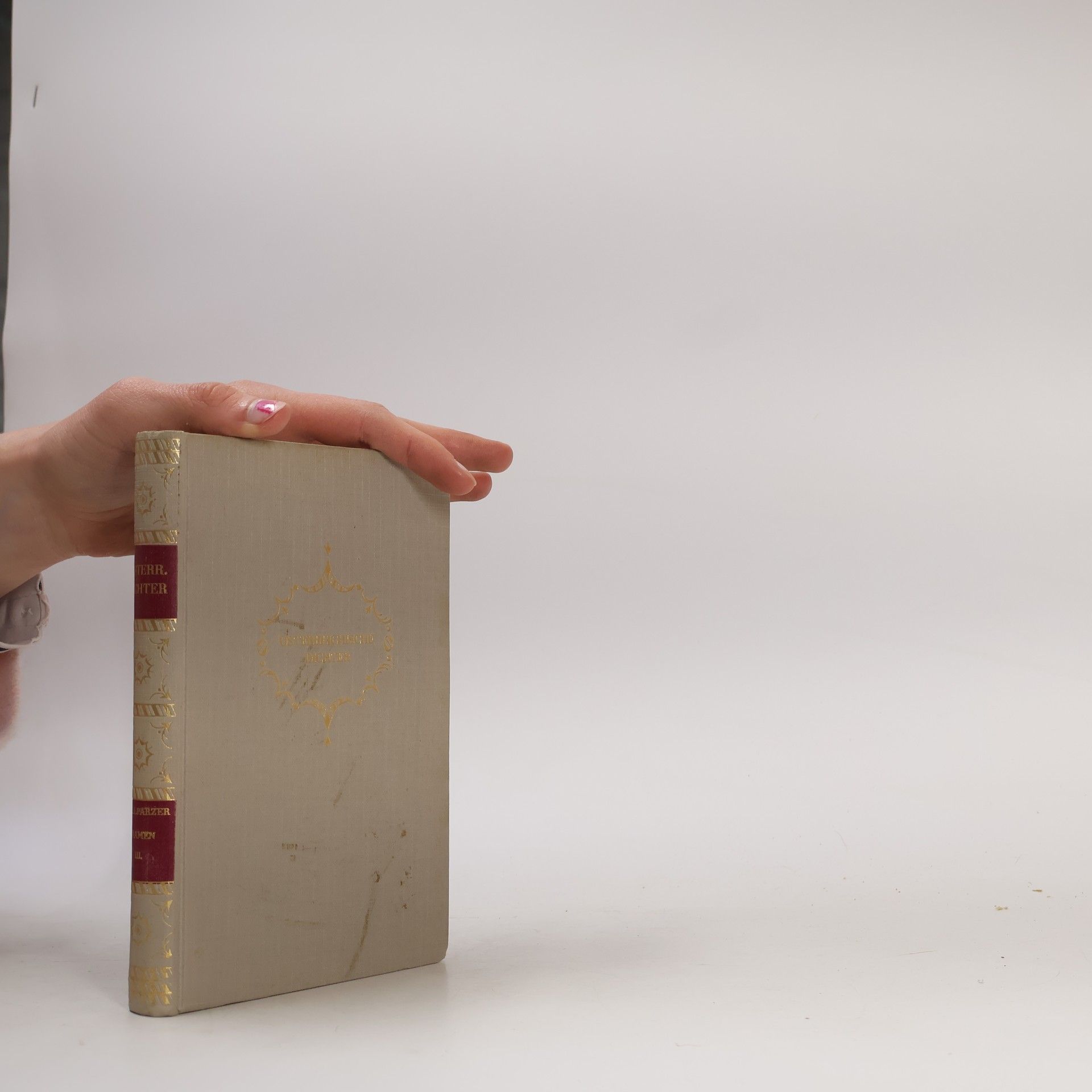 Franz Grillparzer Werke V