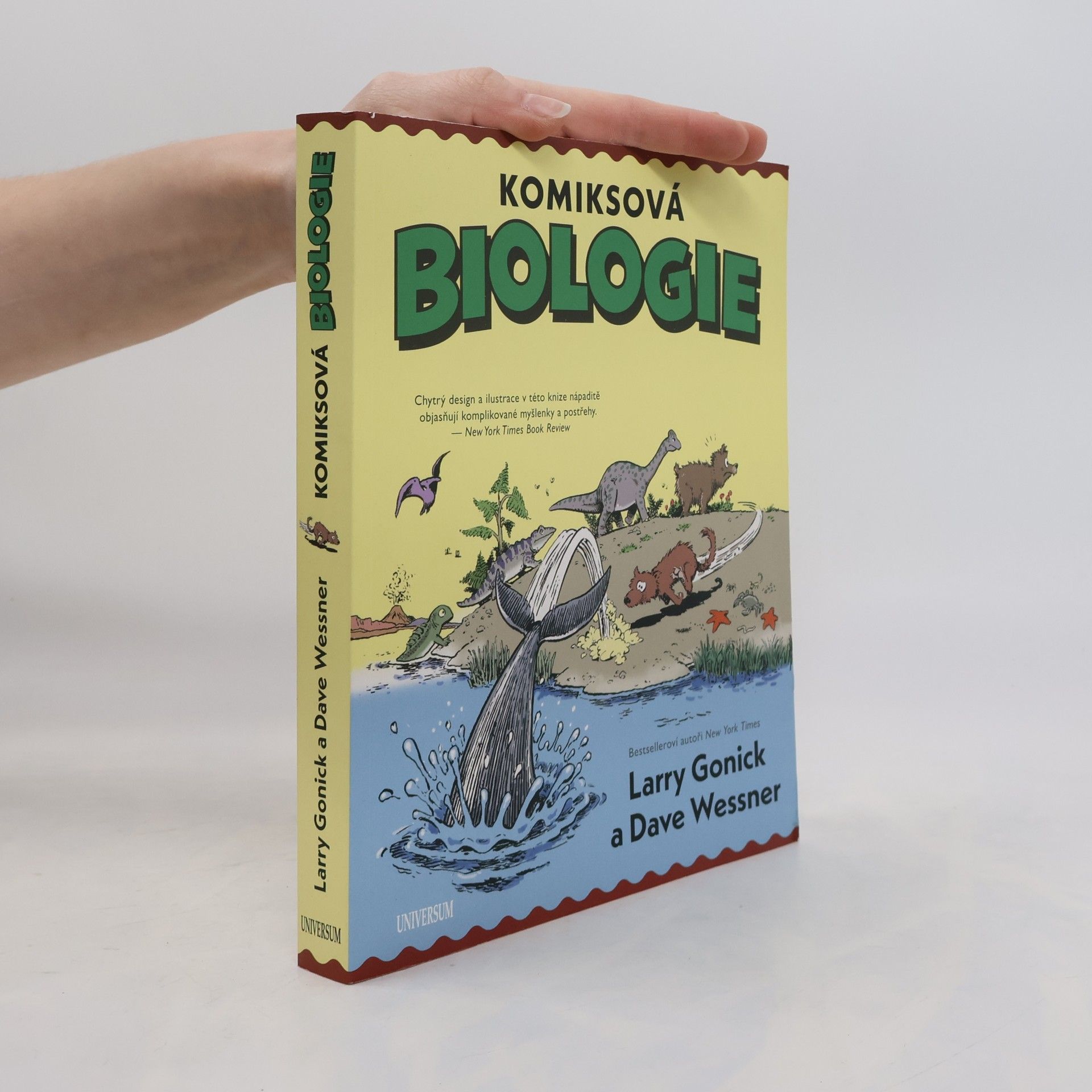 Larry Gonick Komiksová biologie