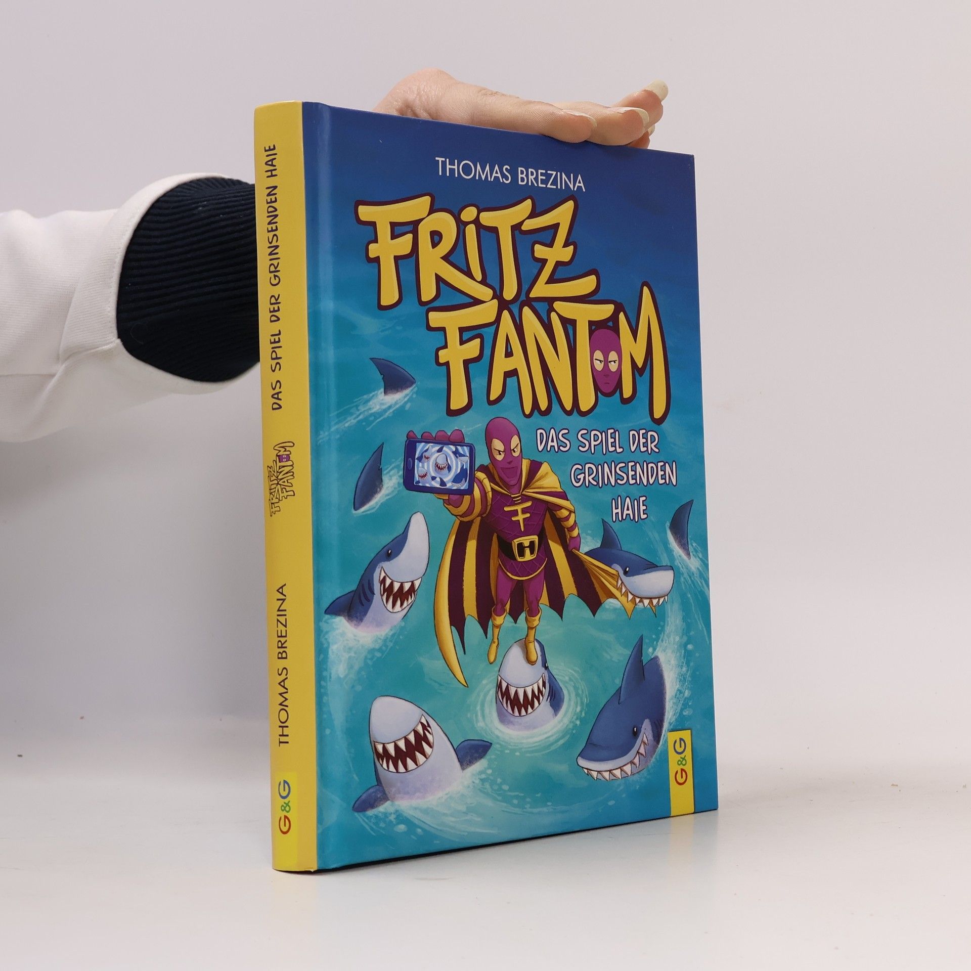 Thomas Brezina Fritz Fantom. Das Spiel der grinsenden Haie