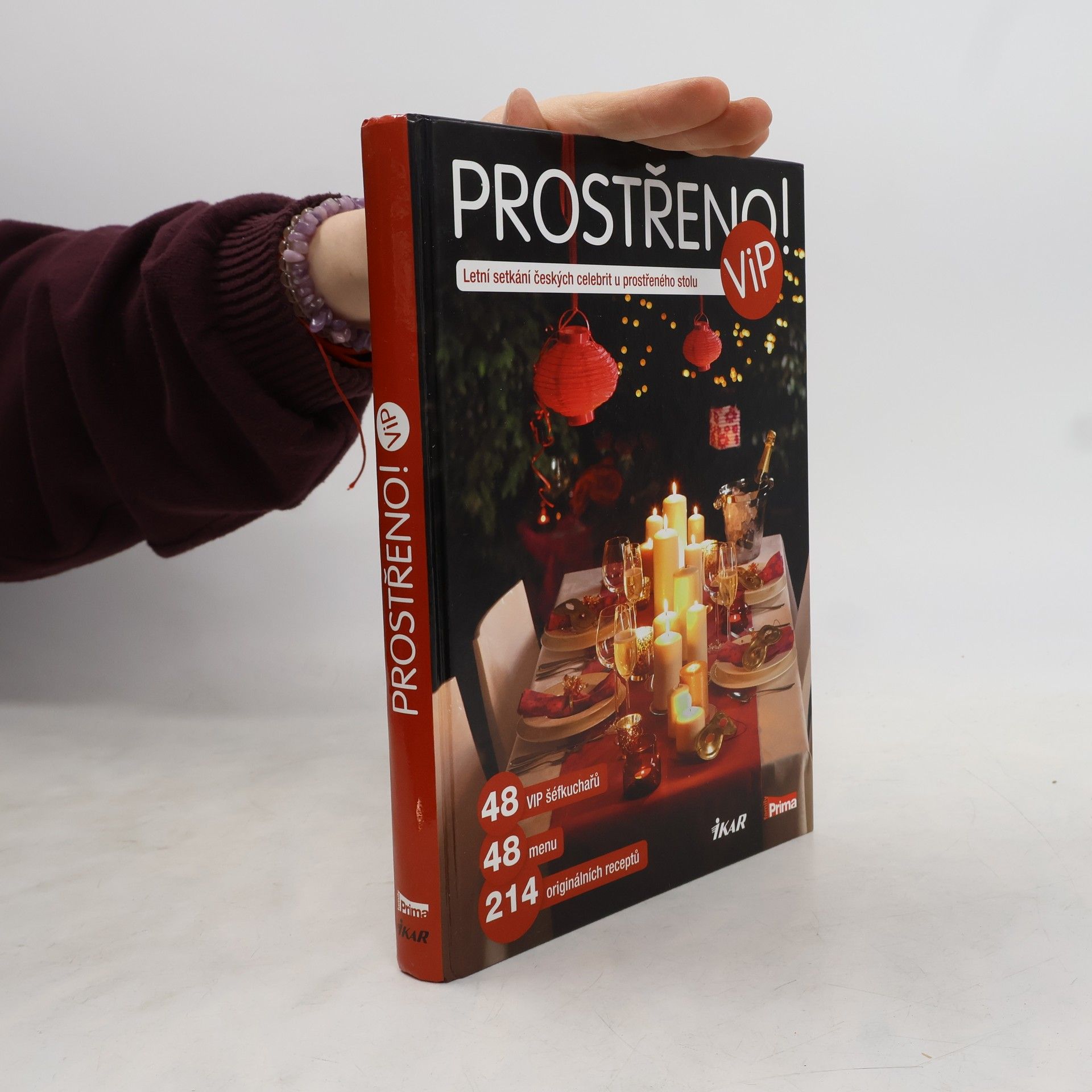 Marie Formačková Prostřeno! ViP: Letní setkání českých celebrit u prostřeného stolu