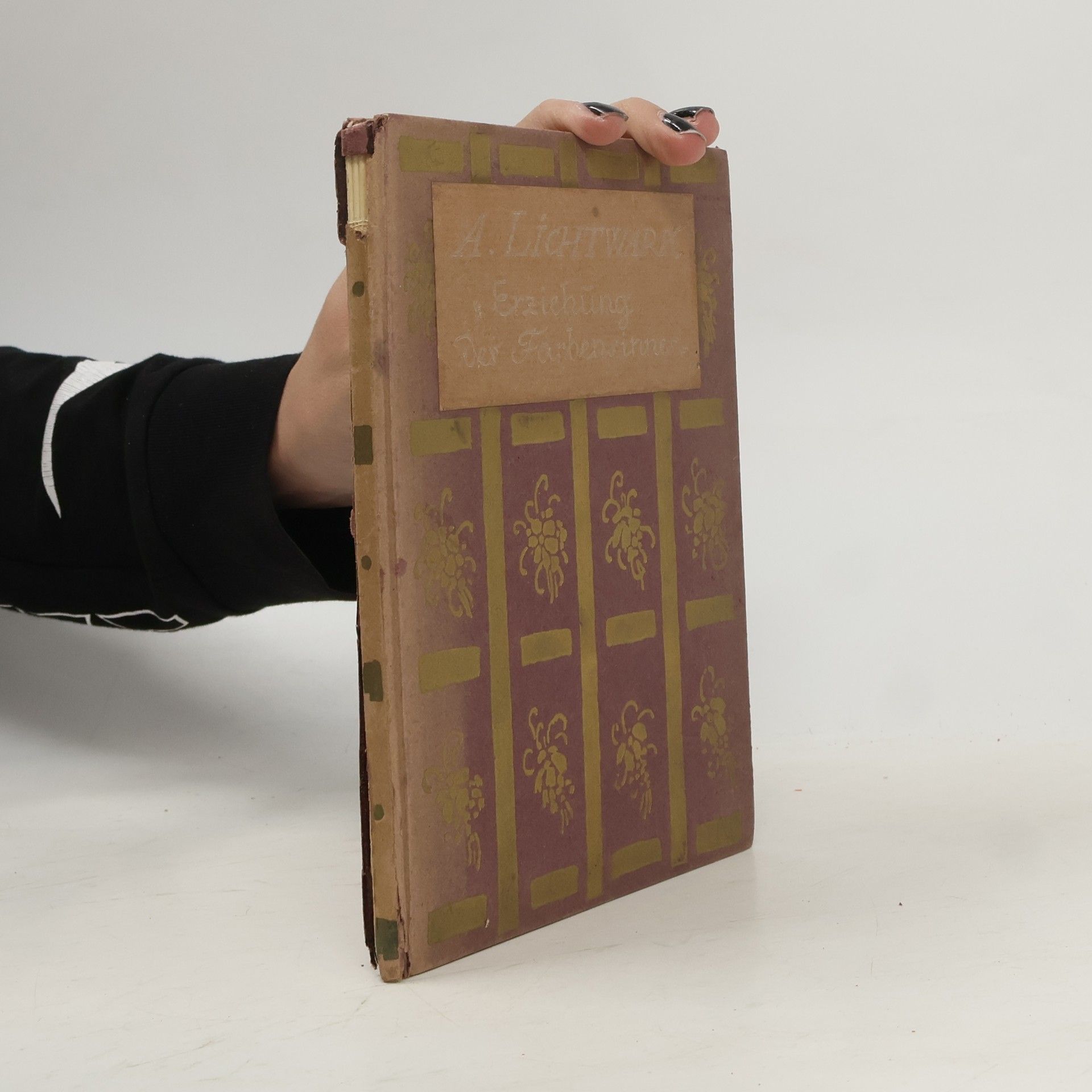 Alfred Lichtwark Die Erziehung des Farbensinnes