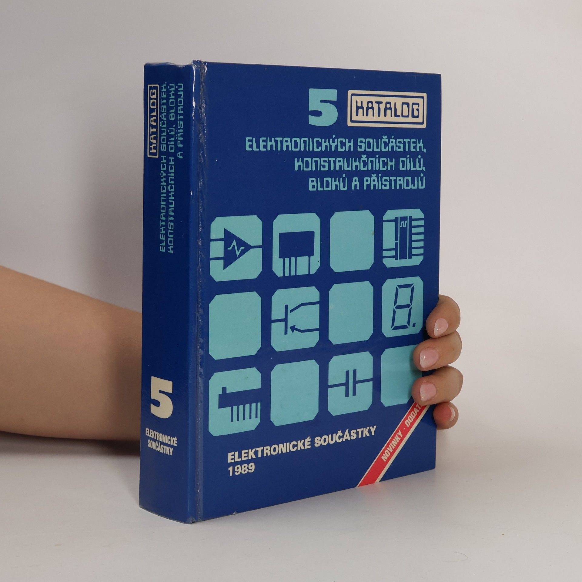 Vlastimil Halamíček Katalog elektronických součástek, konstrukčních dílů, bloků a přístrojů. Díl 5.