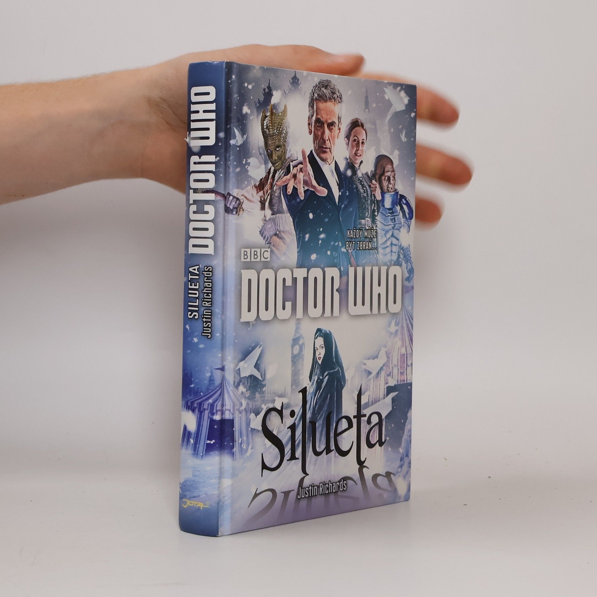 Justin Richards Doctor Who. Silueta