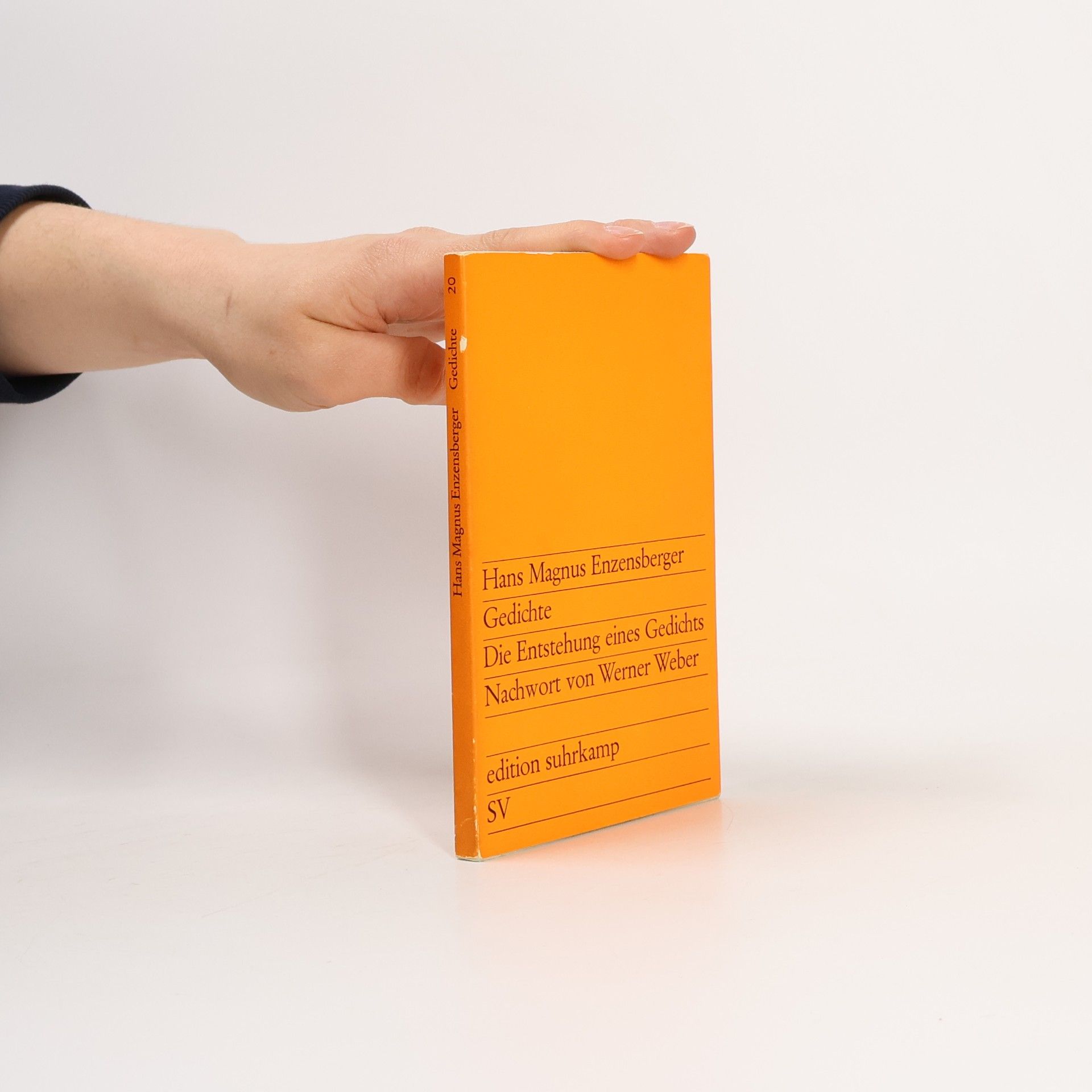 Hans Magnus Enzensberger Gedichte. Die Entstehung eines Gedichts