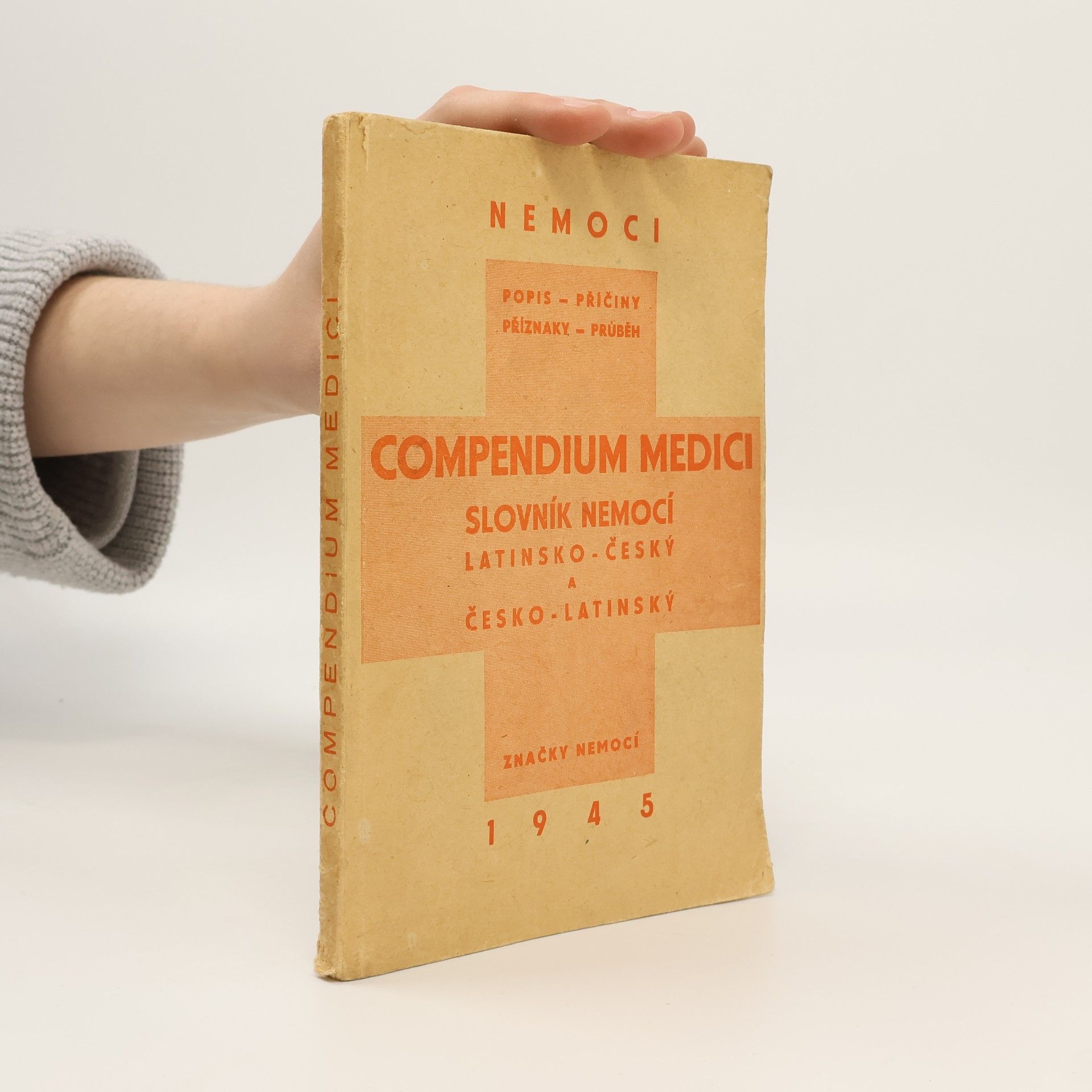 Collectif d'auteurs Compendium medici, Slovník nemocí latinsko-český a česko-latinský