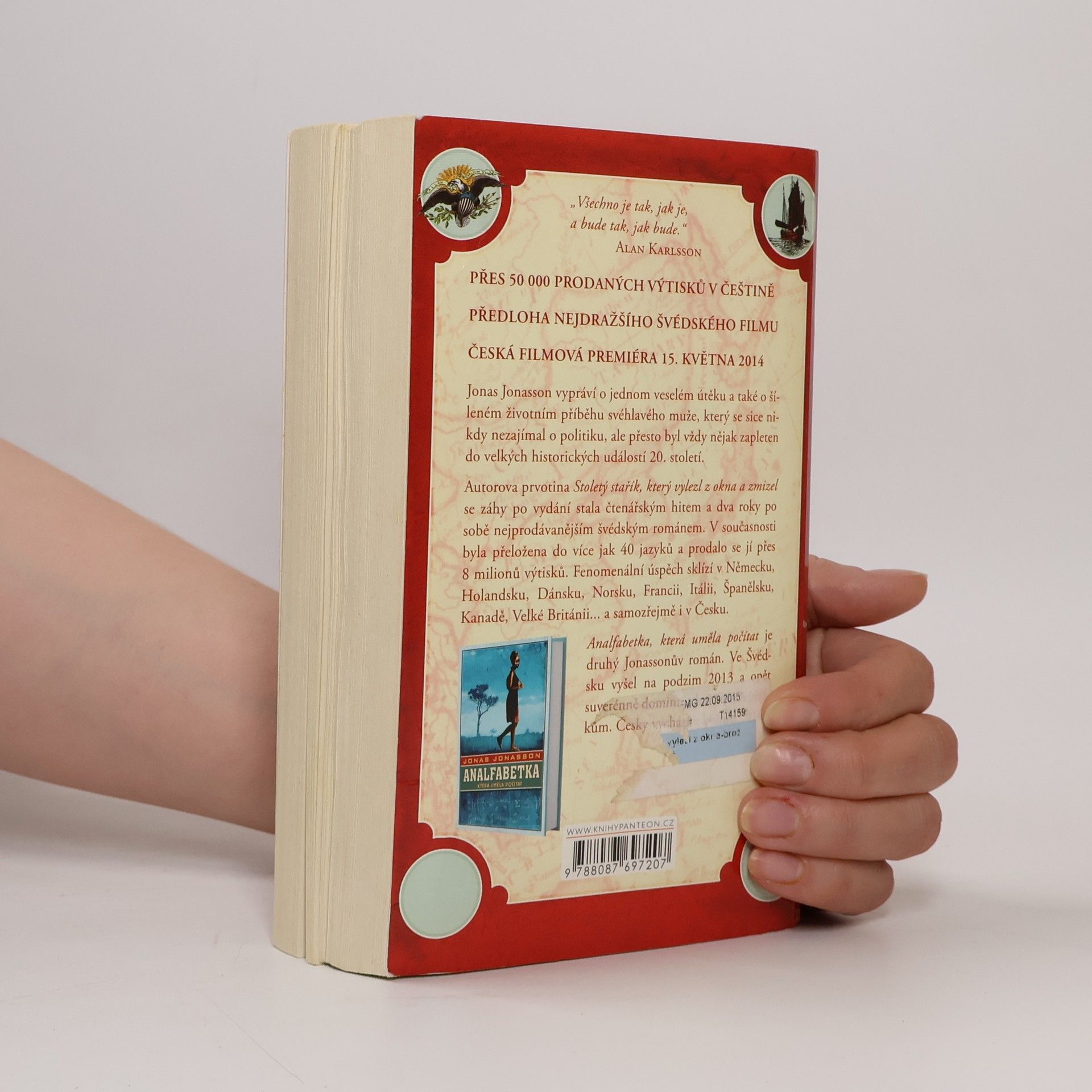 Jonas Jonasson Stoletý stařík, který vylezl z okna a zmizel