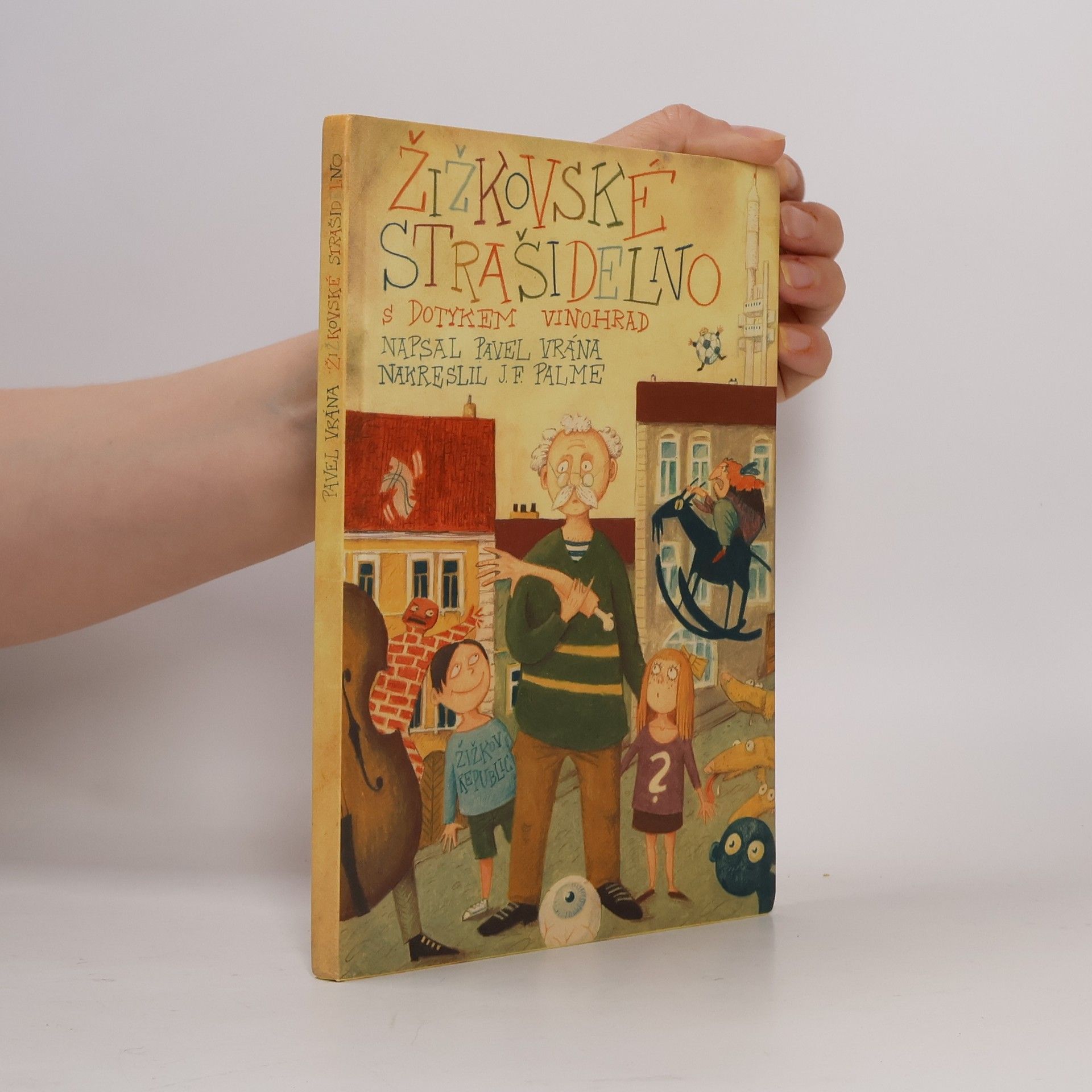 Pavel Vrána Žižkovské strašidelno s dotykem Vinohrad