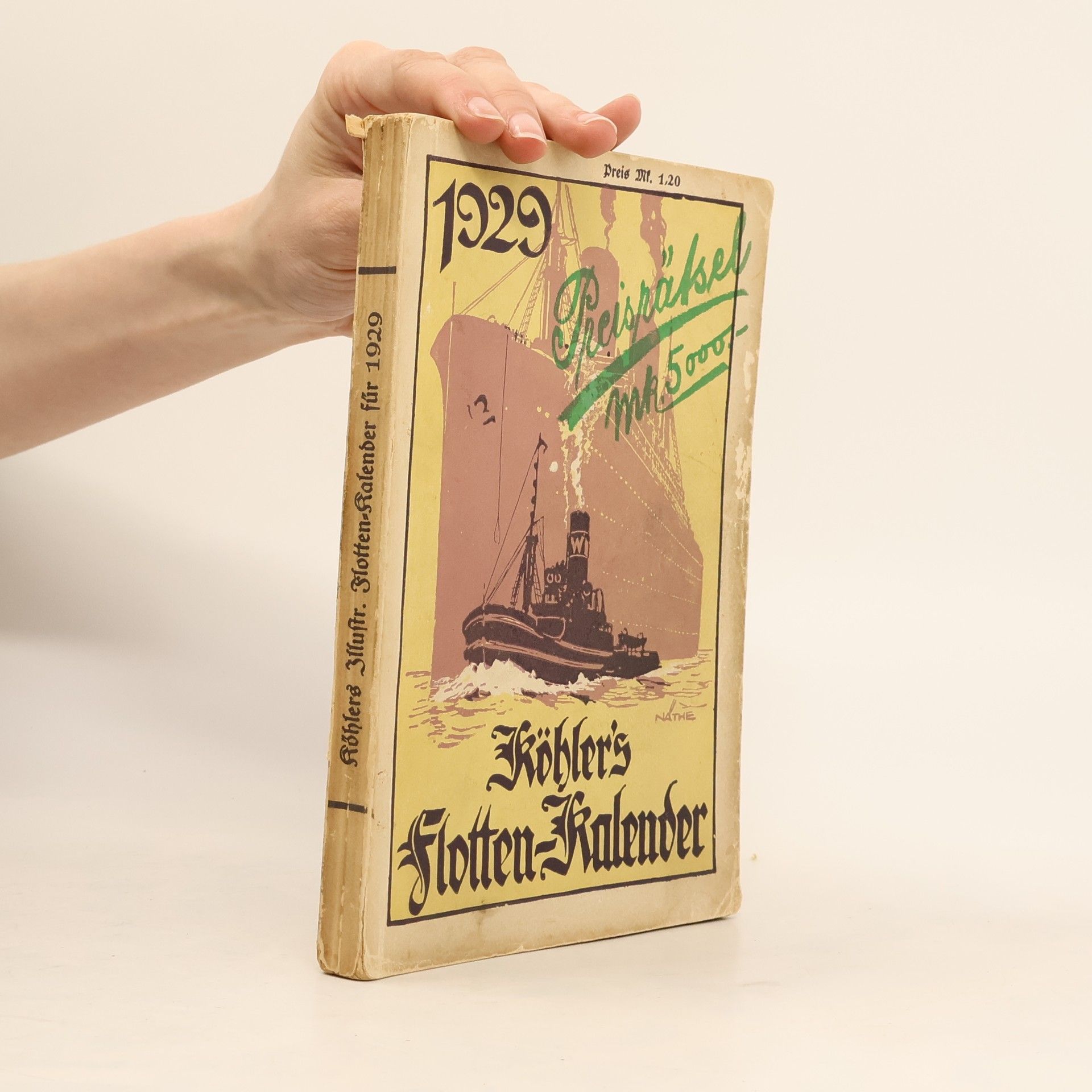 Kolektív autorov Köhlers illustrierter Flotten-Kalender für 1928
