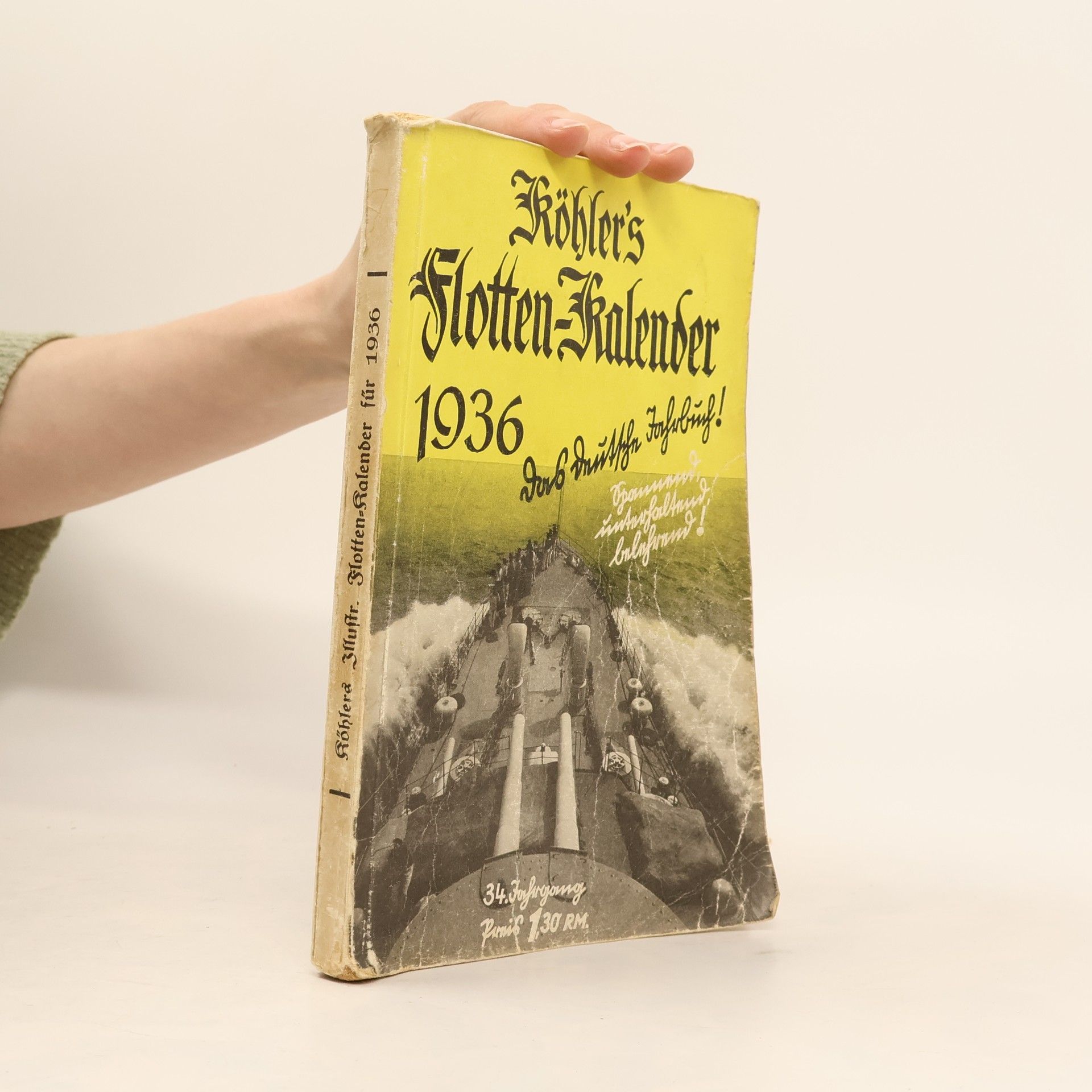 Kolektiv autorů Köhlers illustrierter Flotten-Kalender für 1936