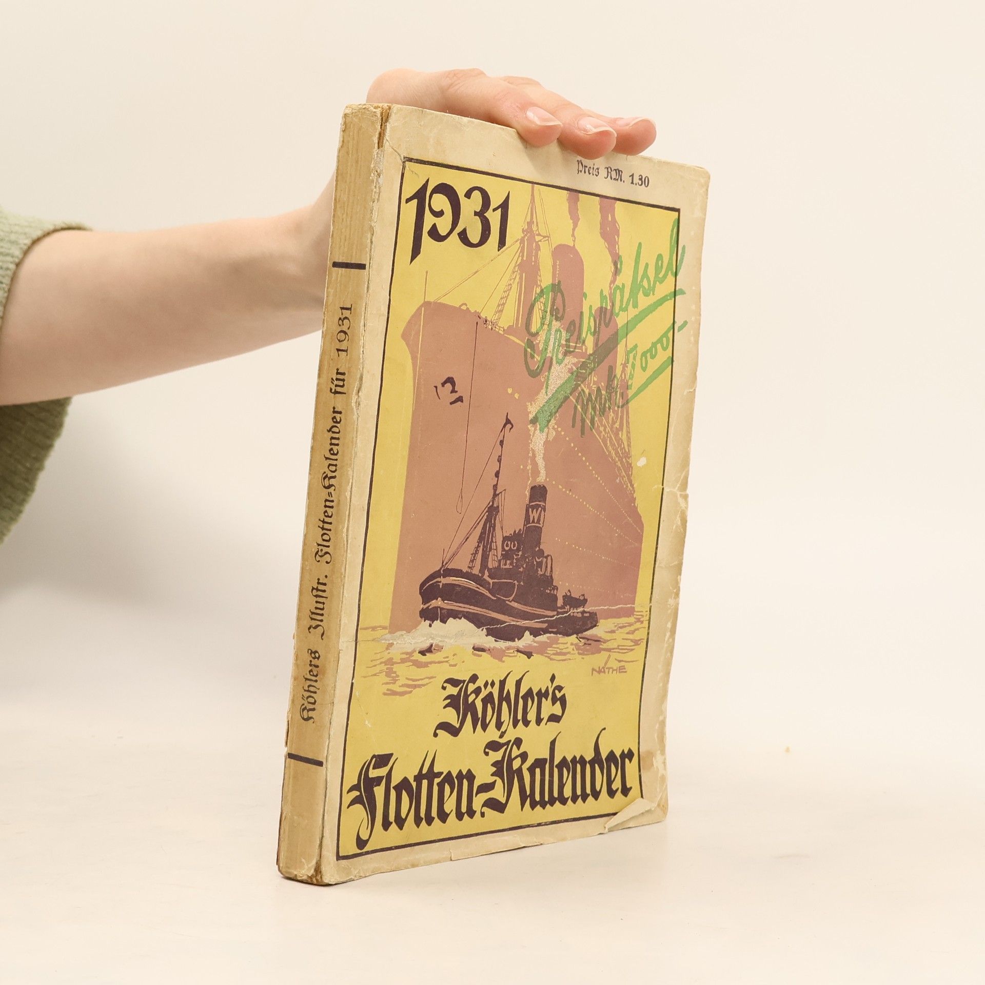 Kolektiv autorů Köhlers illustrierter Flotten-Kalender für 1931