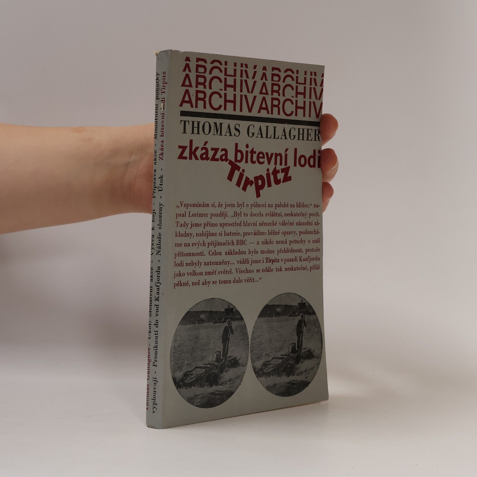 Gallagher Thomas Pronásledování bitevní lodi Bismarck