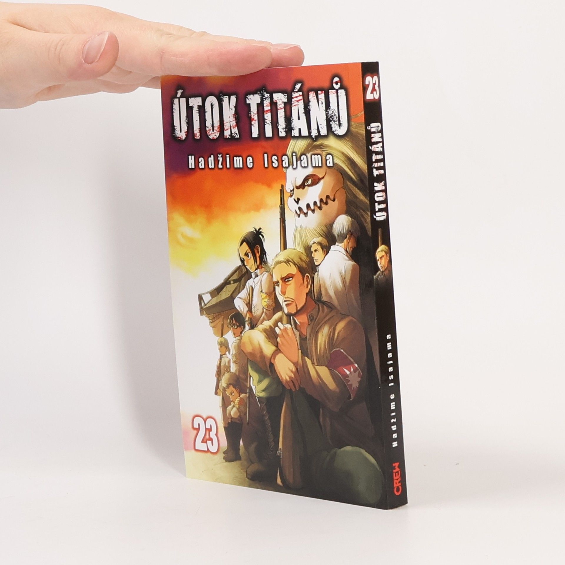 Hajime Isayama Útok titánů 23