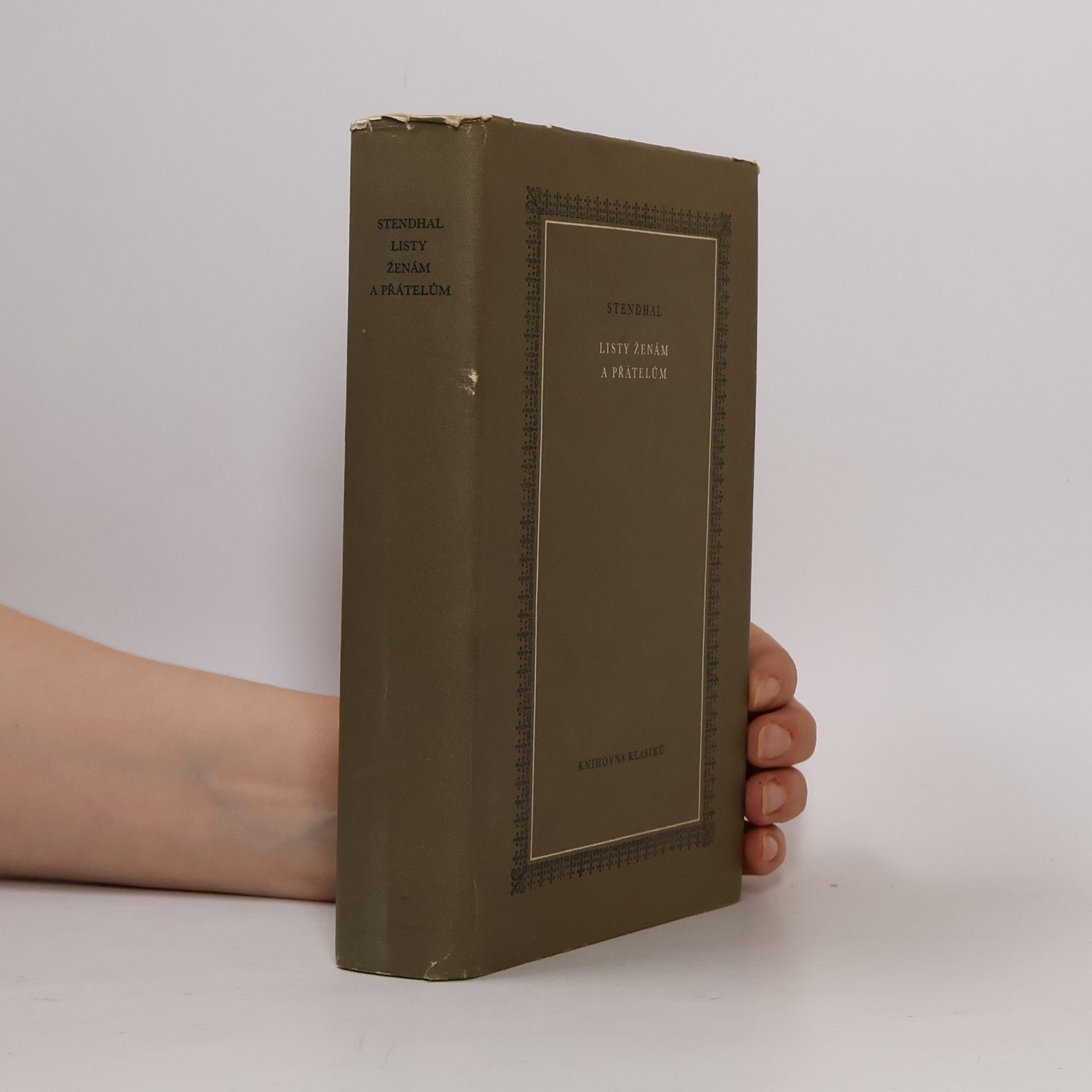 Stendhal Listy ženám a přátelům