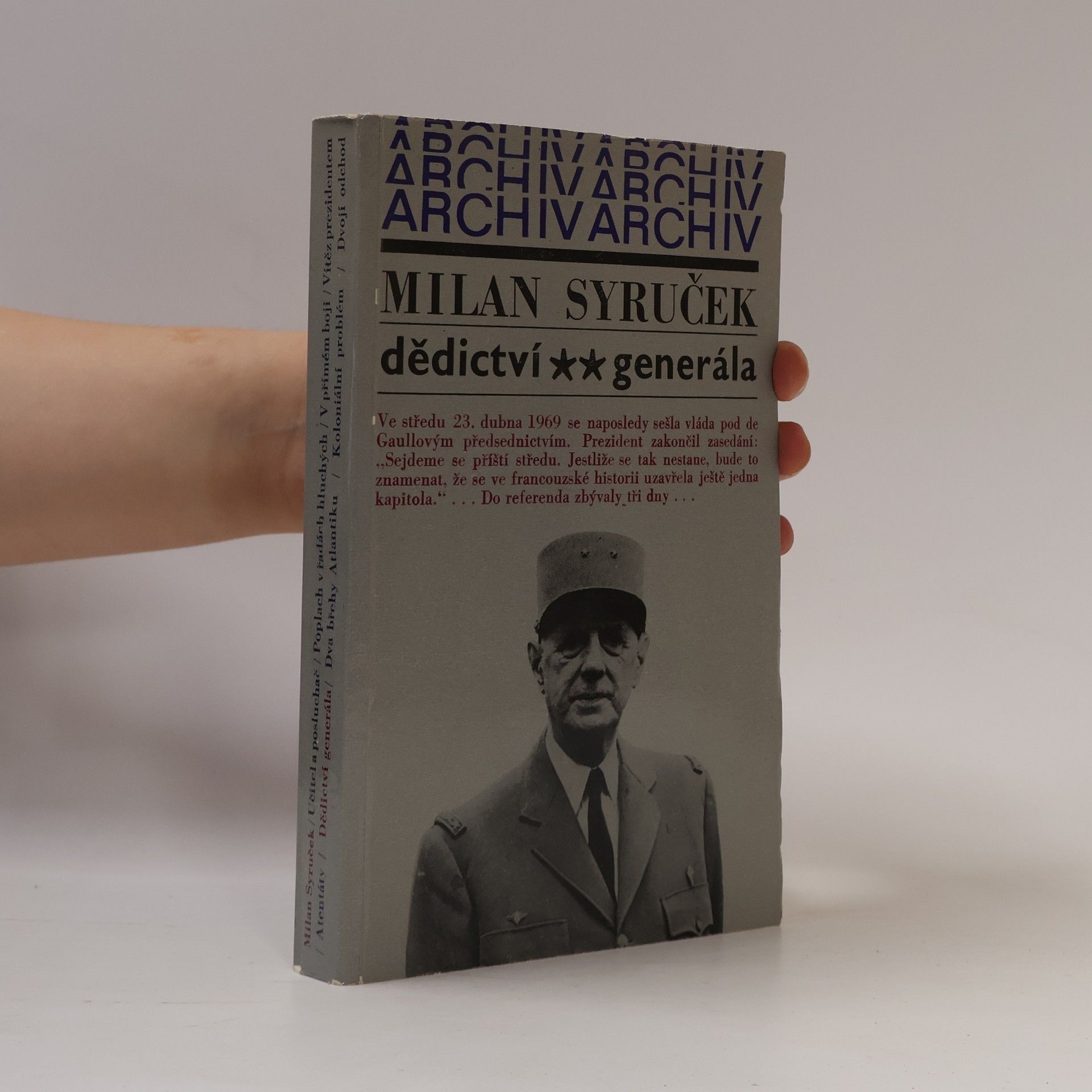 Milan Syruček Dědictví generála