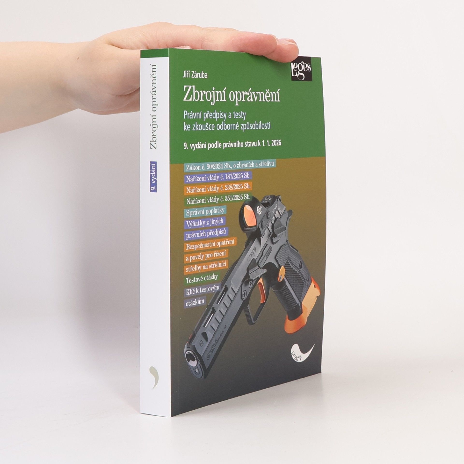 Zbrojní oprávnění : právní předpisy a testy ke zkoušce odborné způsobilosti