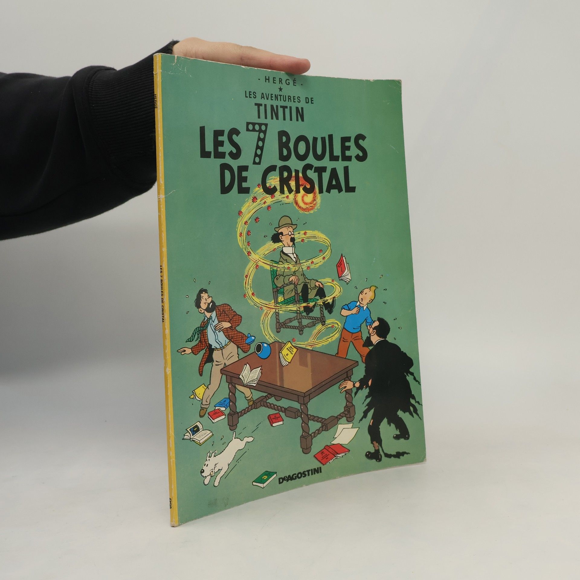 Hergé Les Aventures de Tintin: Les 7 Boules de Cristal