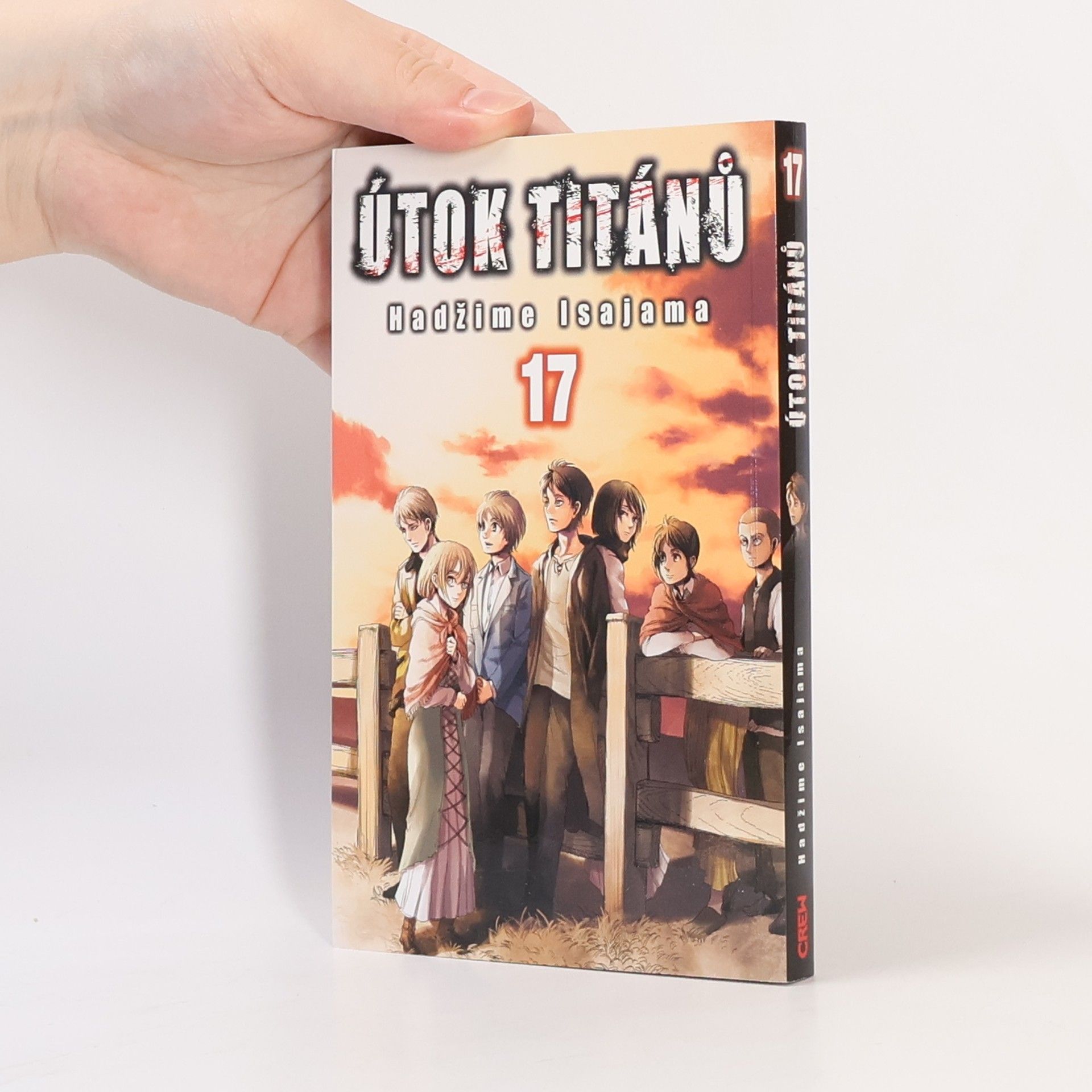 Hajime Isayama Útok titánů 17