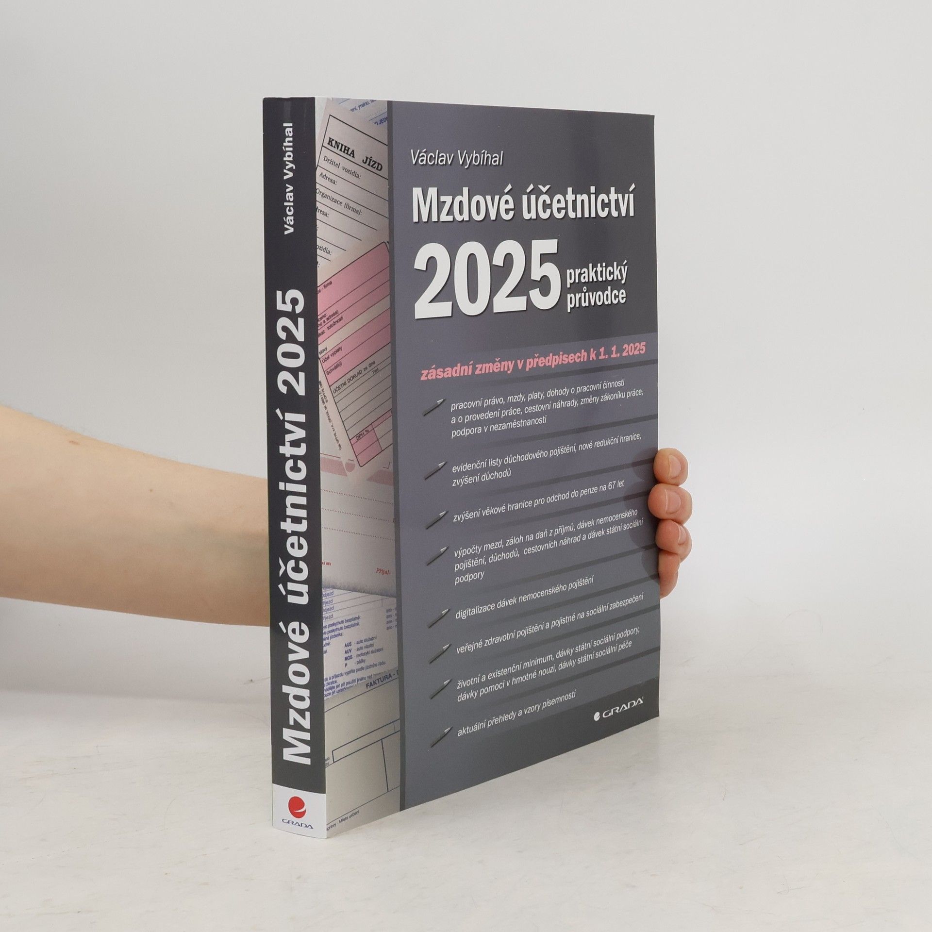 Václav Vybíhal Mzdové účetnictví 2025 : praktický průvodce