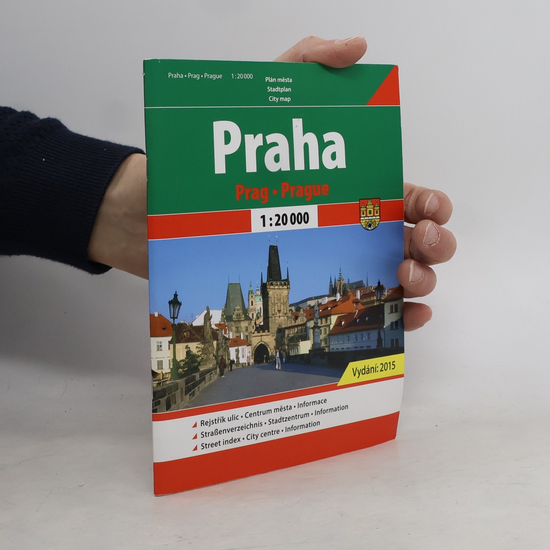 Collectif d'auteurs Praha; Plán města