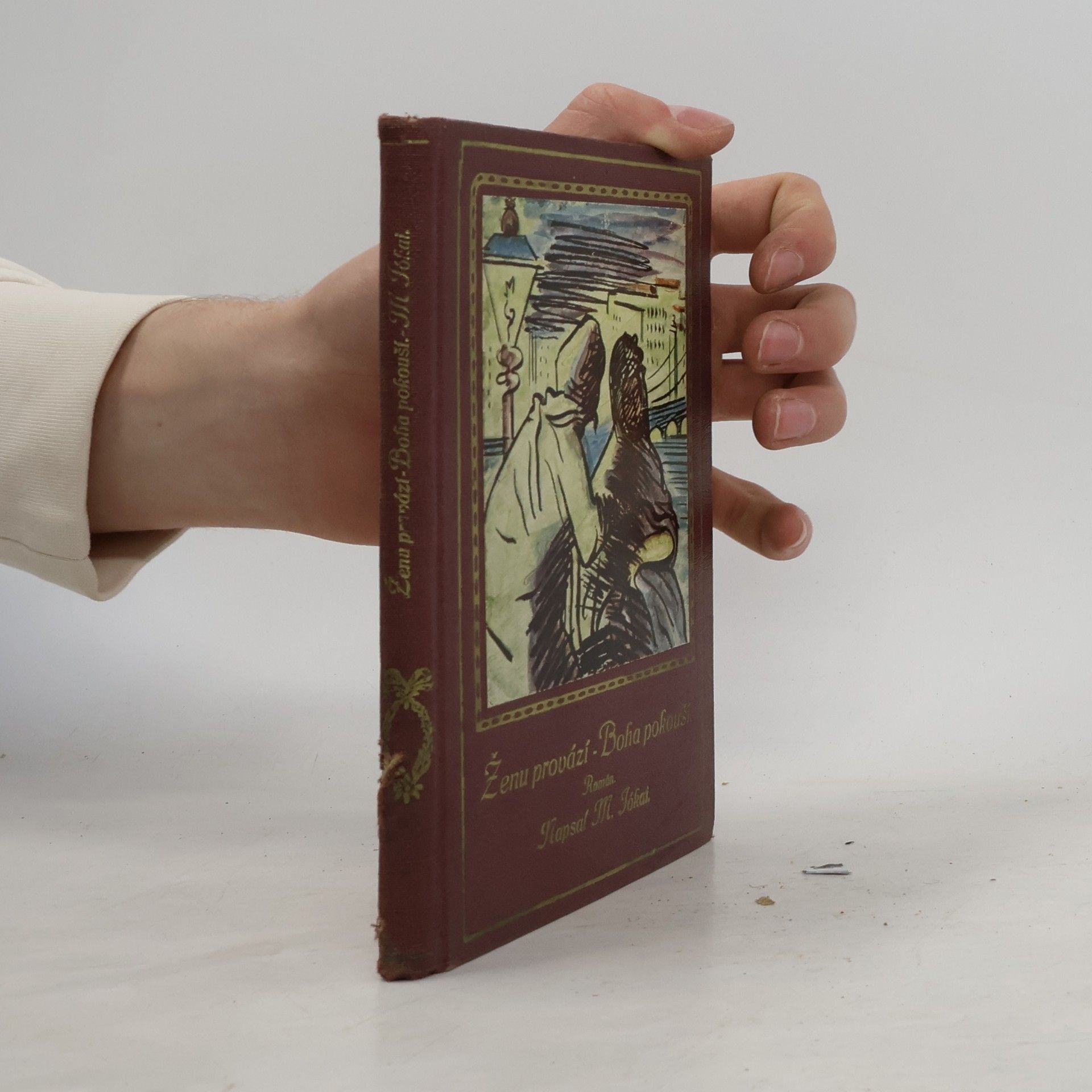 Mór Jókai Ženu provází - boha pokouší : román