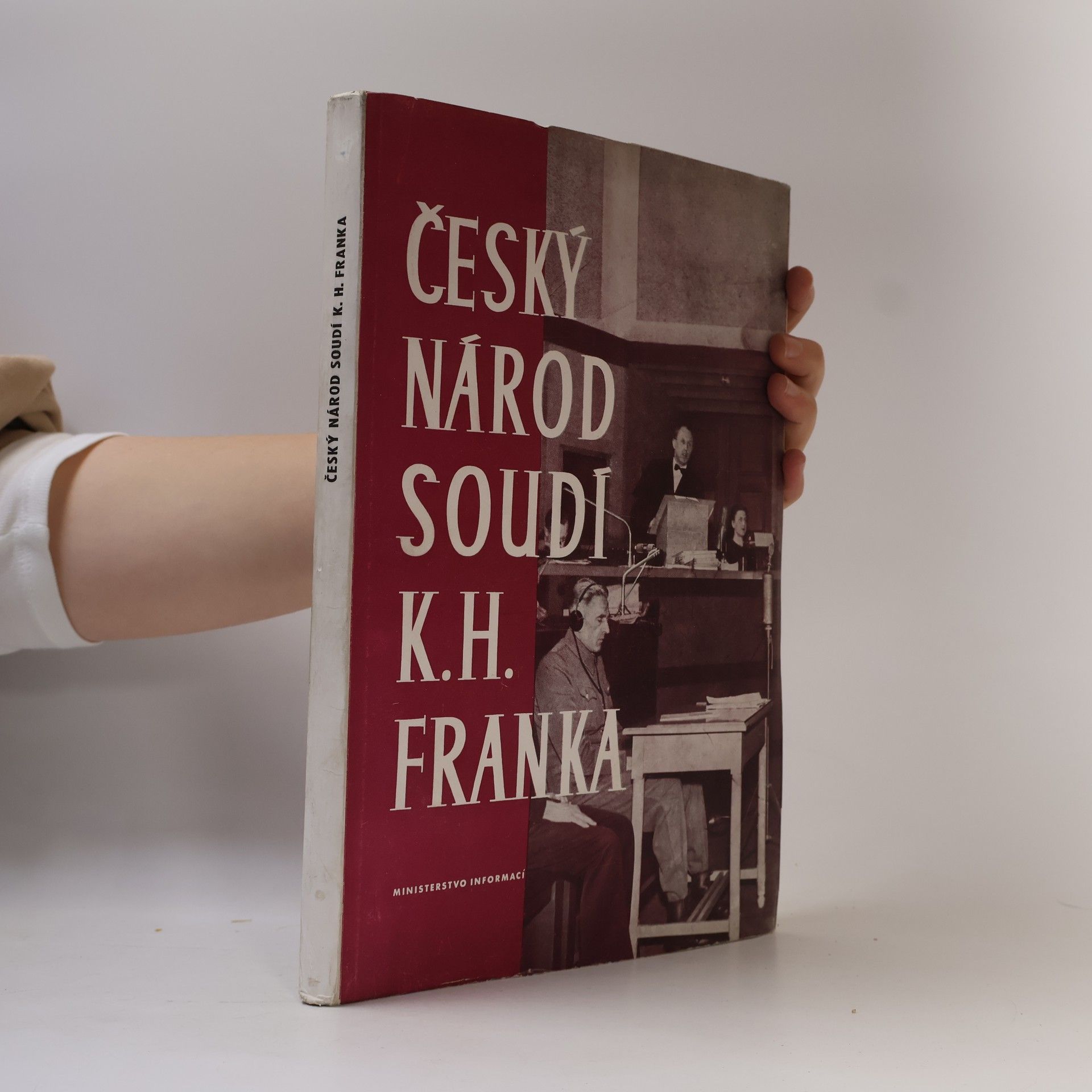 Prokop Drtina Český národ soudí K. H. Franka