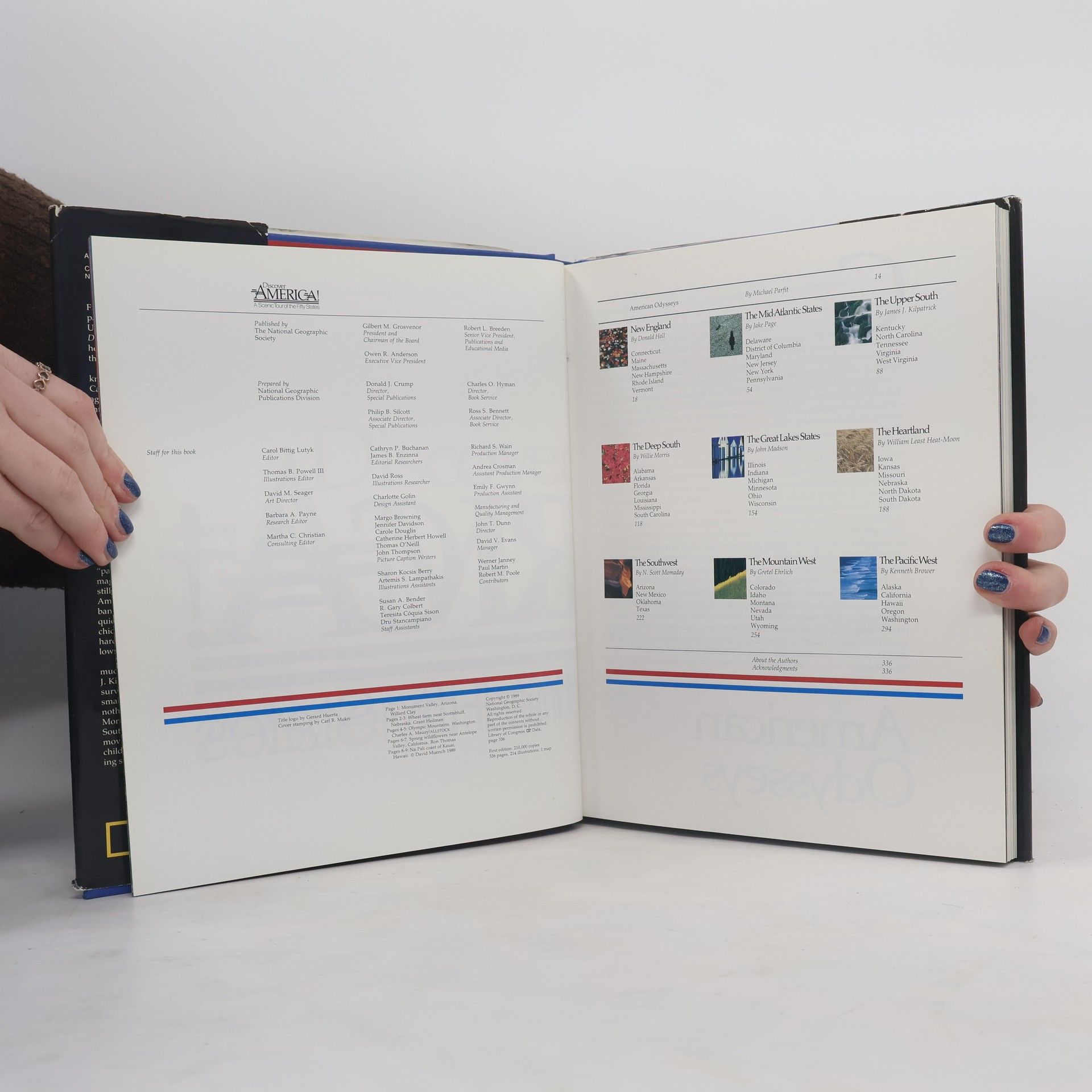 Collectif d'auteurs Discover America! A Scenic Tour of the Fifty States