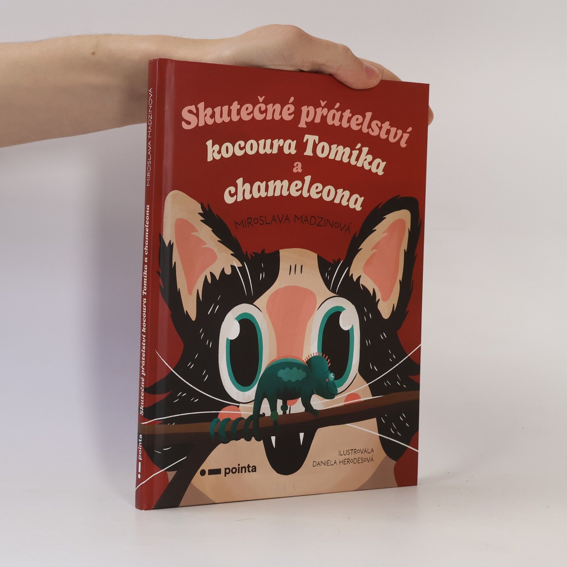 Miroslava Madzinová Skutečné přátelství kocoura Tomíka a chameleona