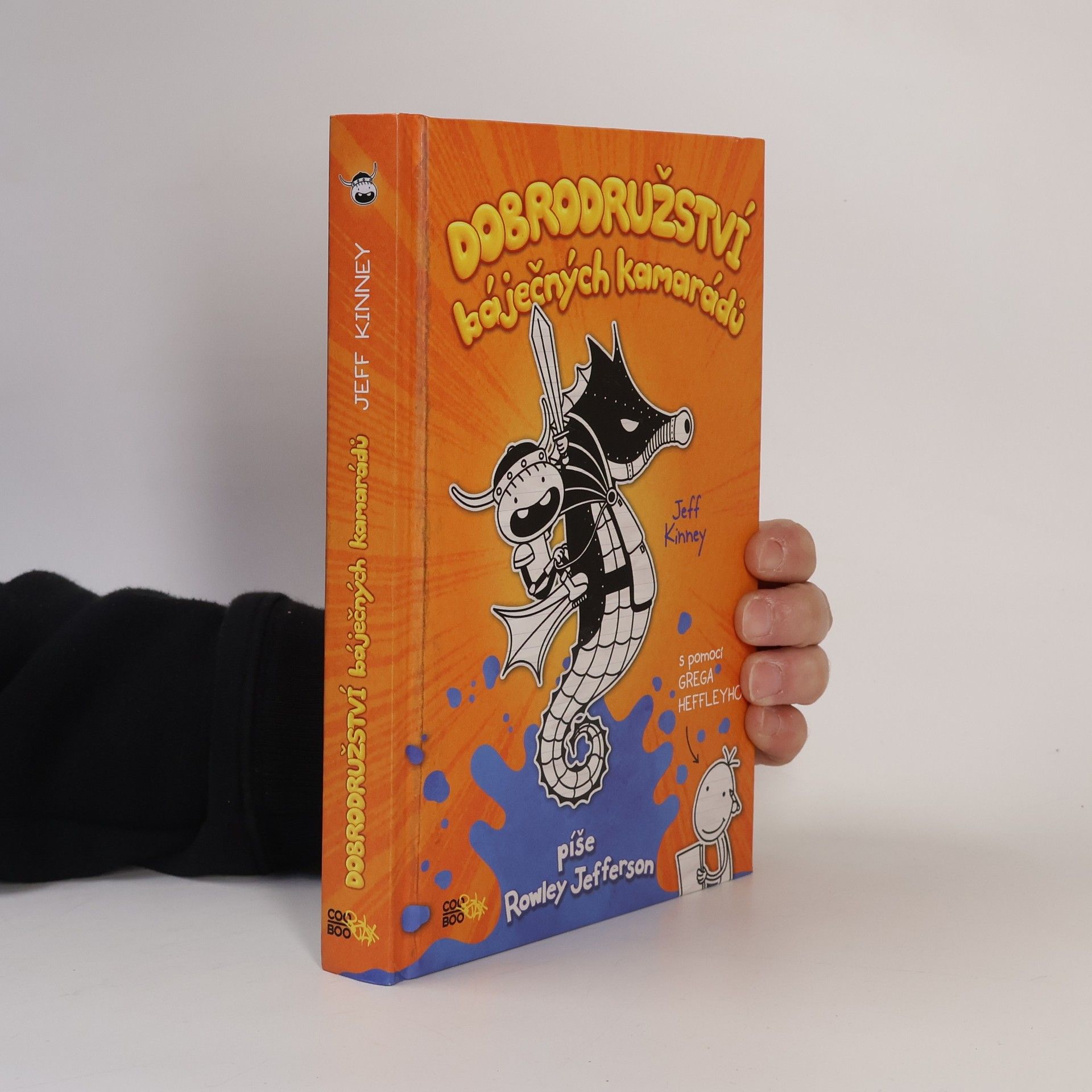 Jeff Kinney Dobrodružství báječných kamarádů. Píše Rowley Jefferson