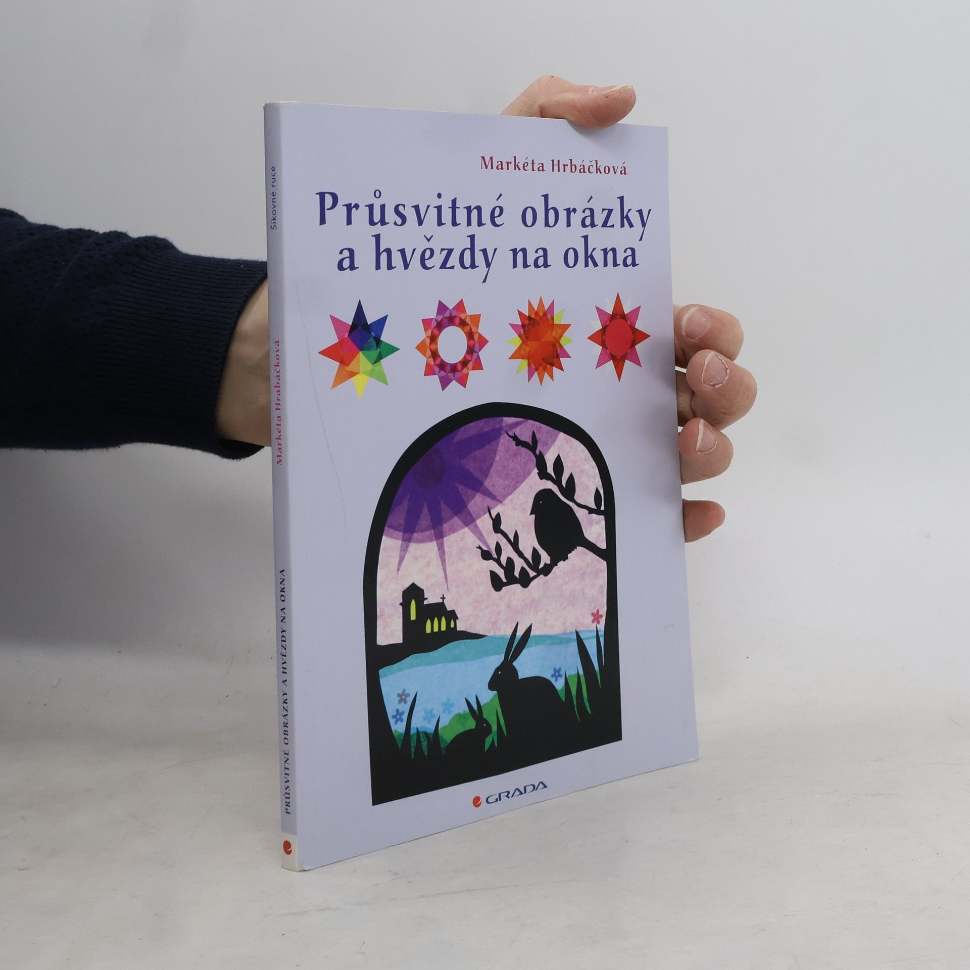 Markéta Hrbáčková Průsvitné obrázky a hvězdy na okna