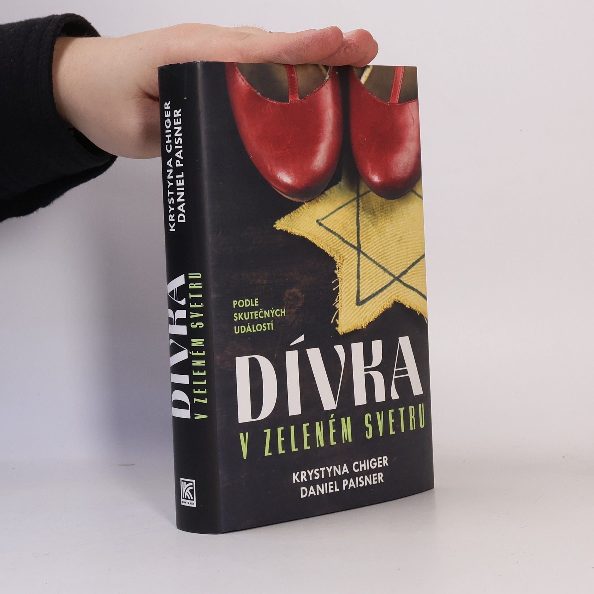 Krystyna Chiger Dívka v zeleném svetru