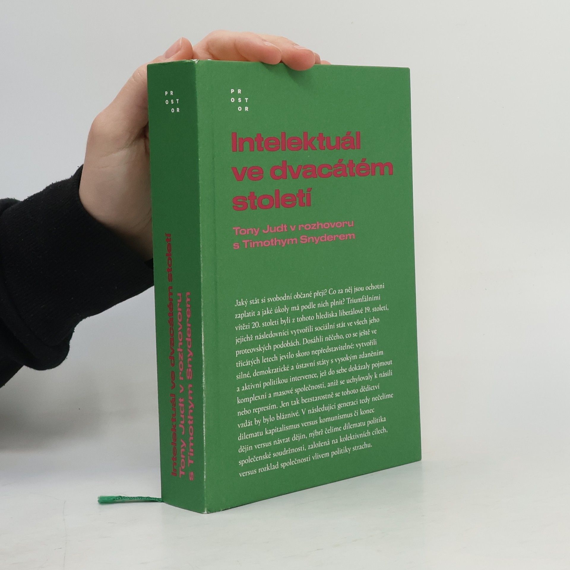 Tony Judt Intelektuál ve dvacátém století