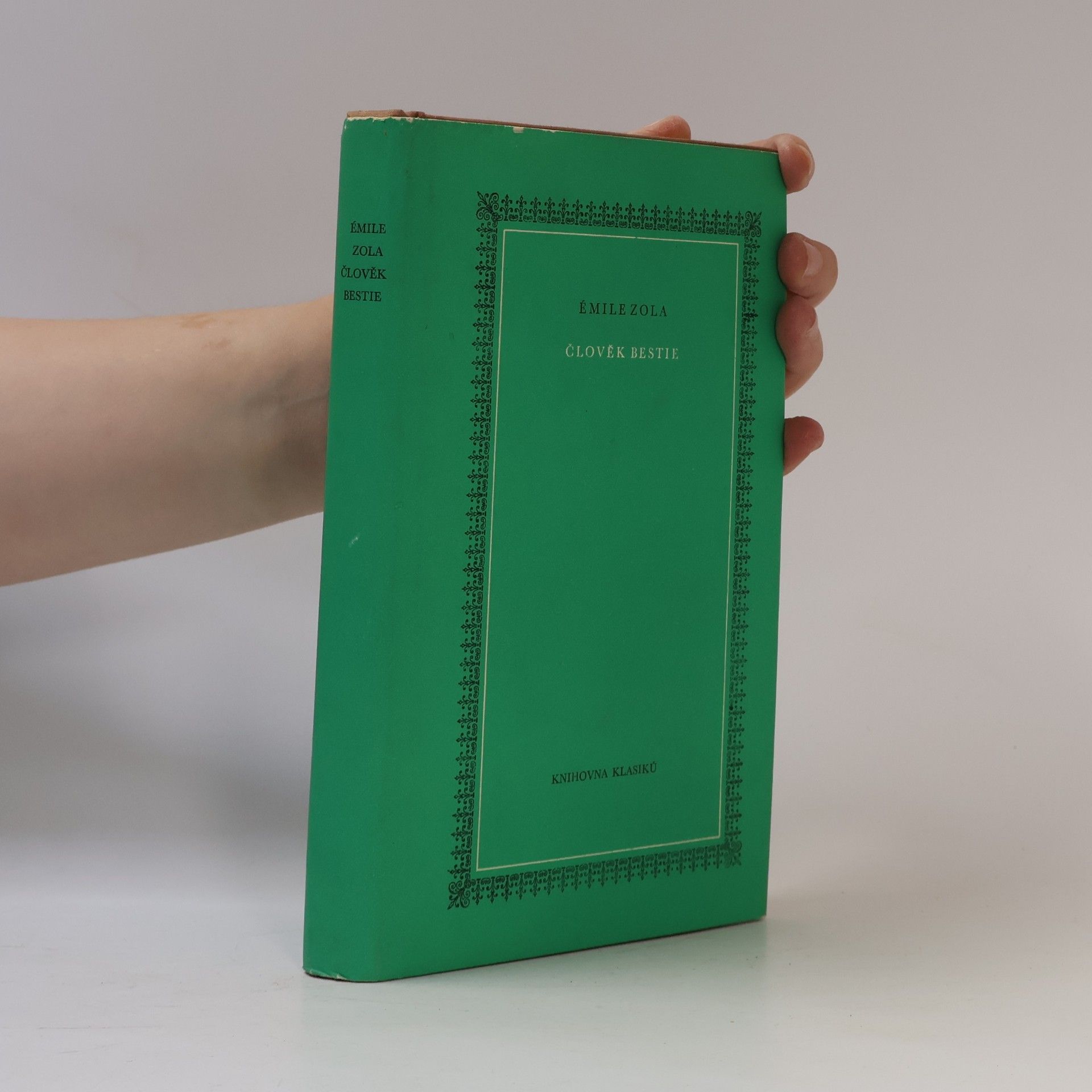 Émile Zola Člověk bestie
