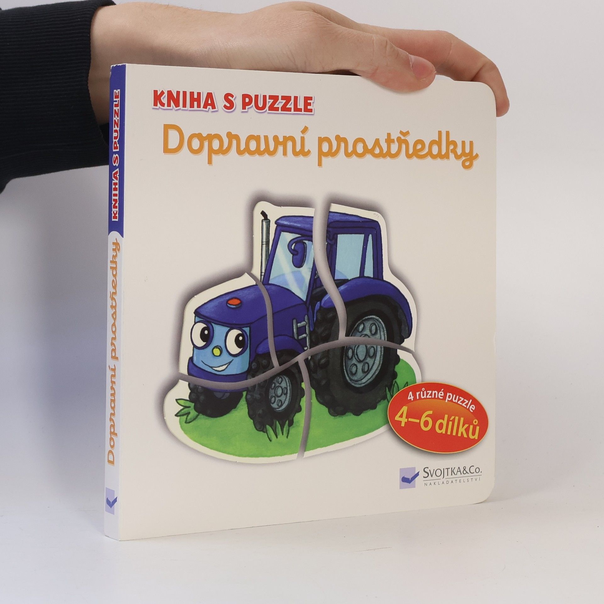 Vera Brüggemann Dopravní prostředky: kniha s puzzle