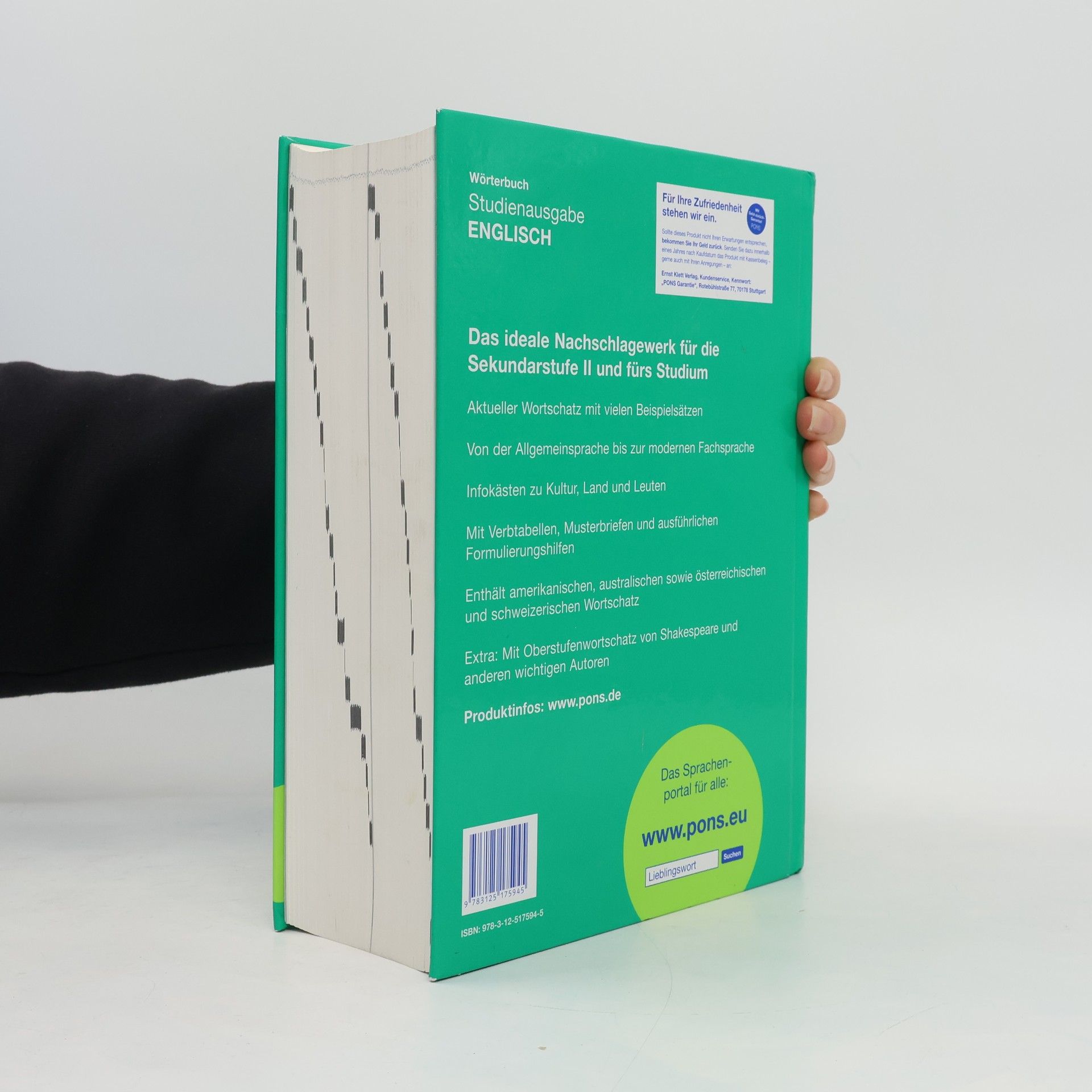 Evelyn Agbaria PONS Wörterbuch Englisch-Deutsch, Deutsch-Englisch