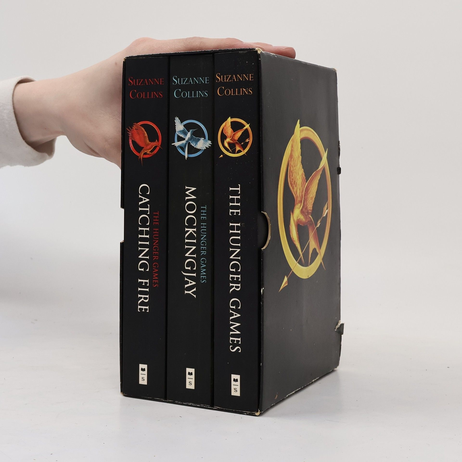 Suzanne Collins The Hunger Games 1-3. Box