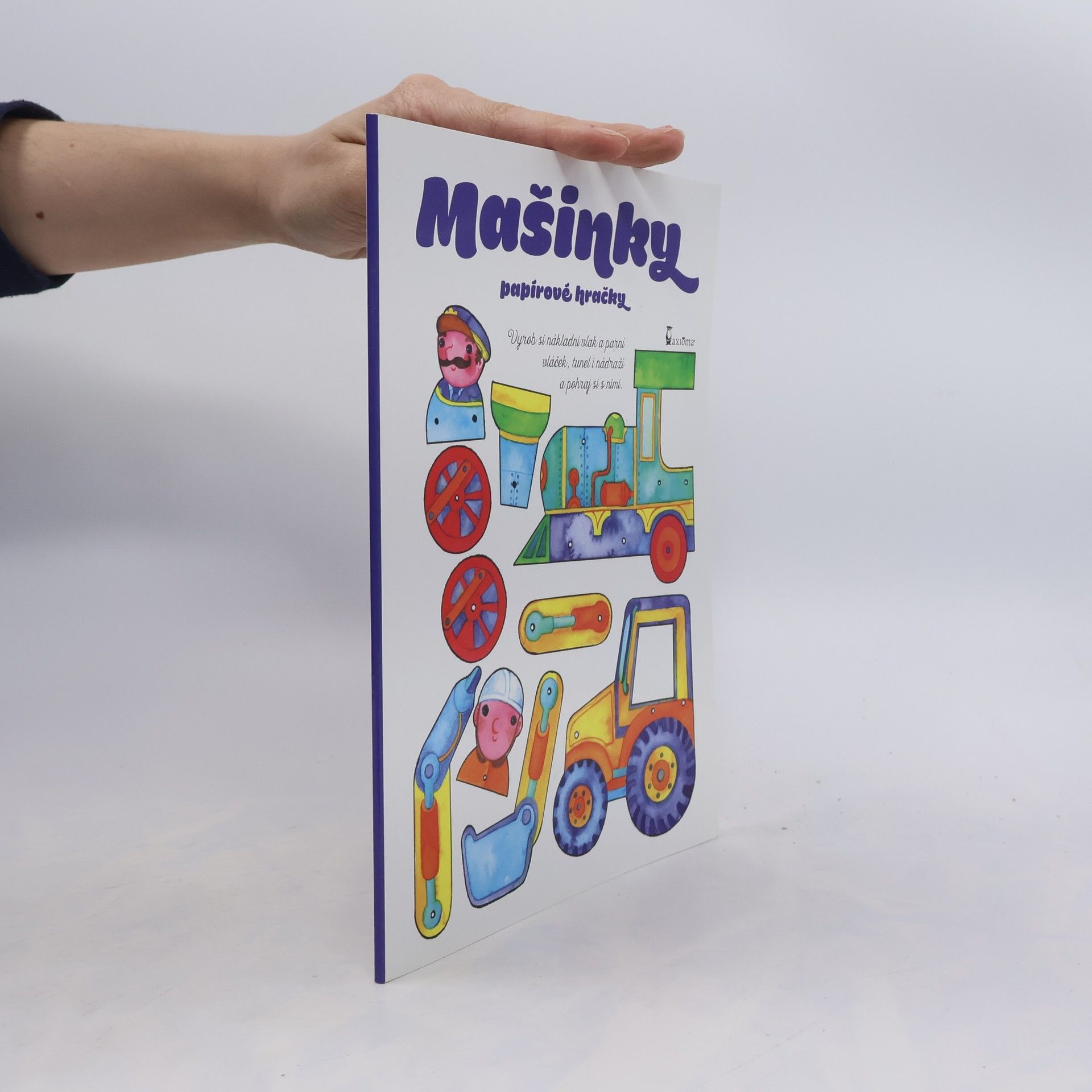 Andrea Popprová Mašinky - papírové hračky