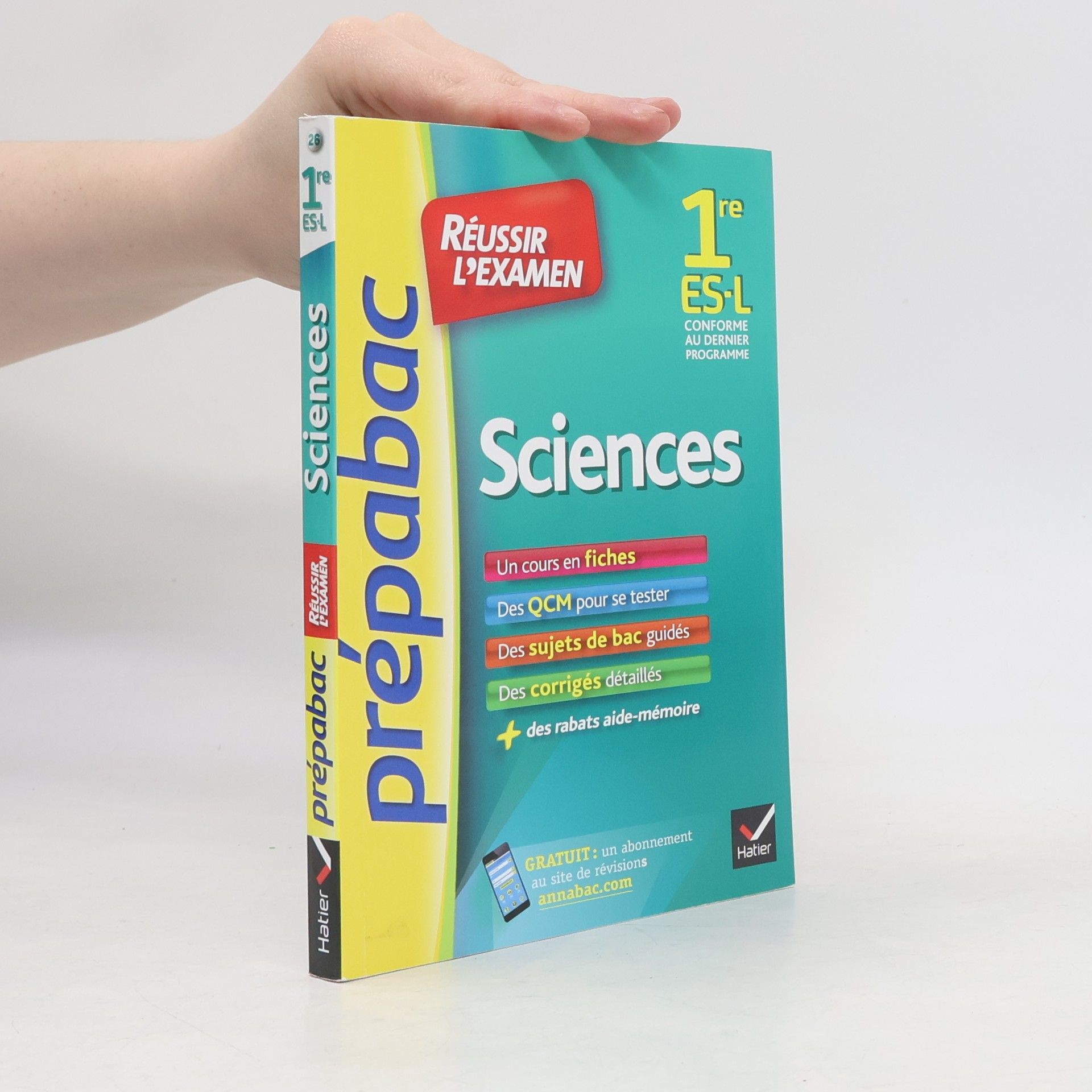 Bruno Semelin Sciences 1re ES, L - Prépabac réussir l'examen