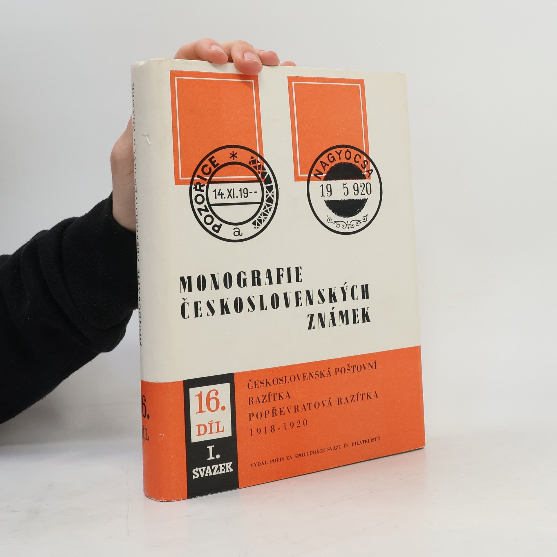 Monografie československých známek 16. díl I. svazek, Československá poštovní razítka 1918-1920