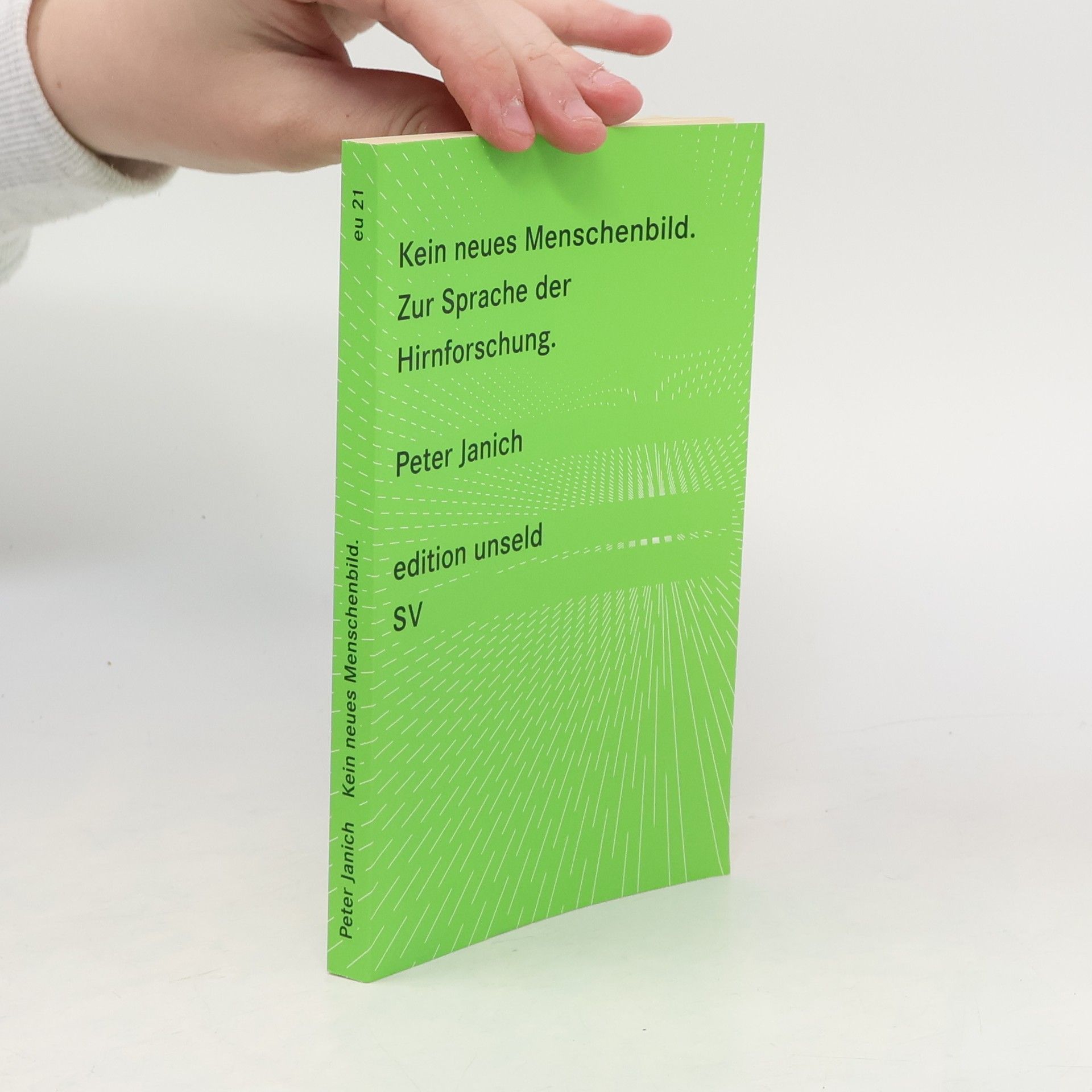 Peter Janich Kein neues Menschenbild