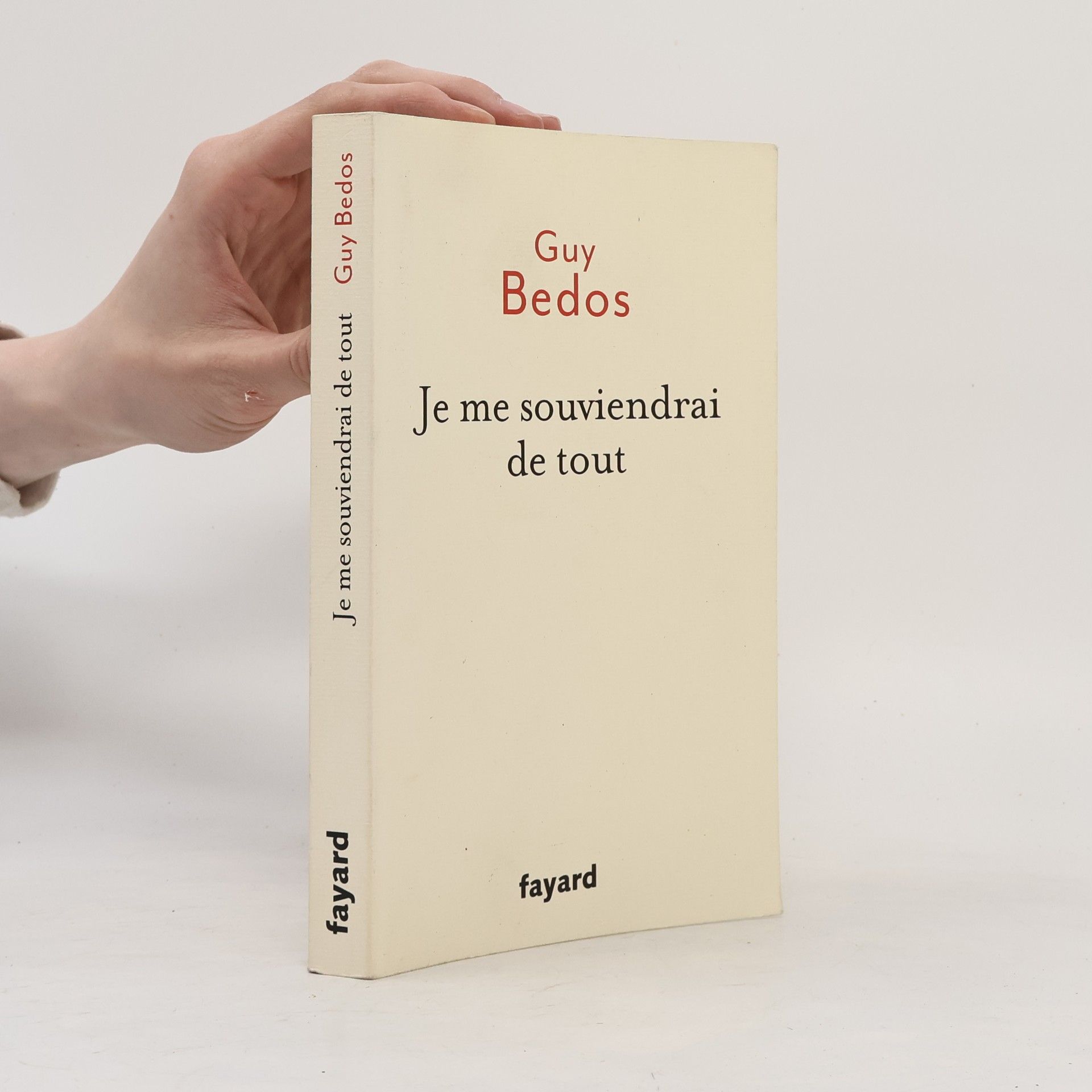 Je me souviendrai de tout