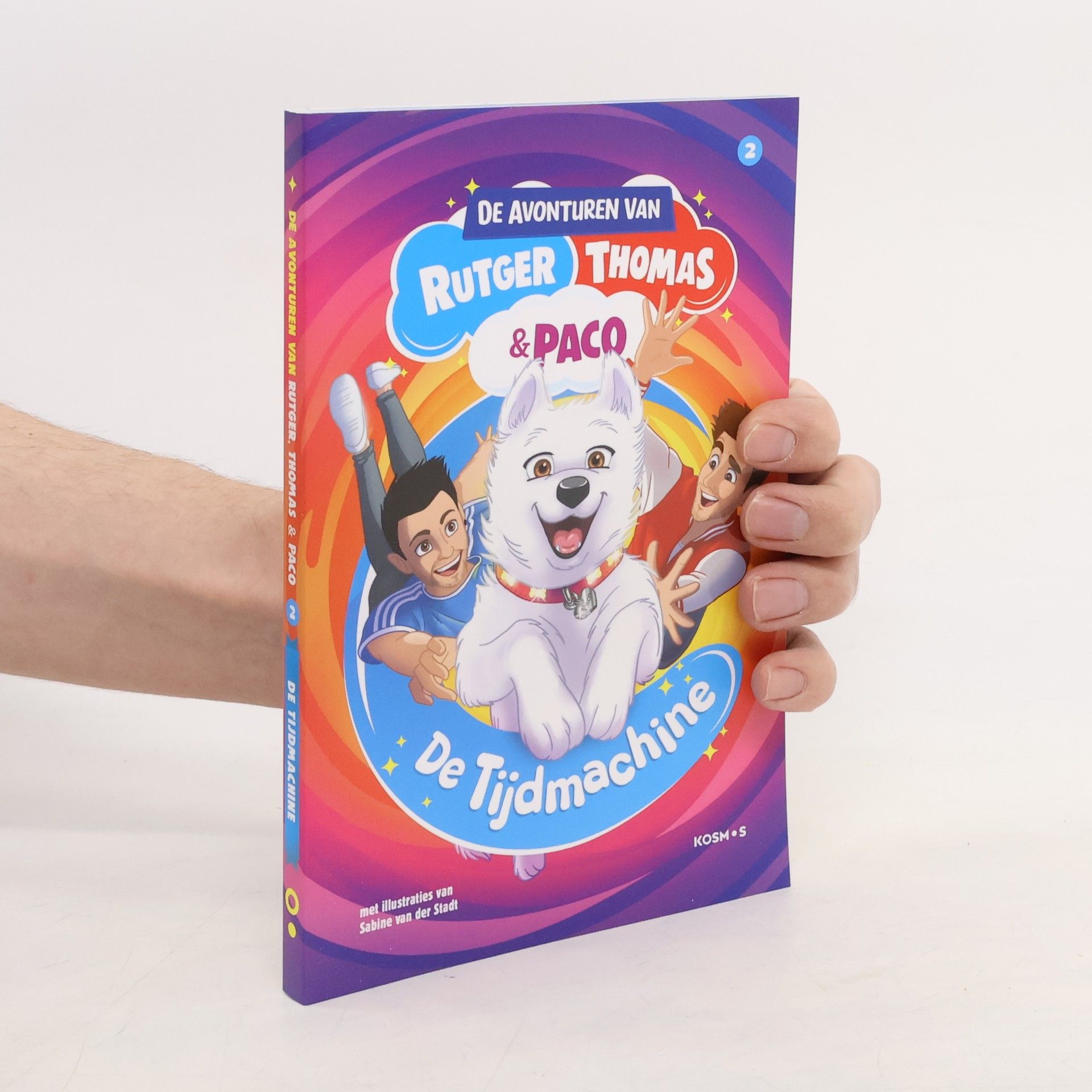 Sabine van der Stadt De avonturen van Rutger, Thomas en Paco - 2: De Tijdmachine