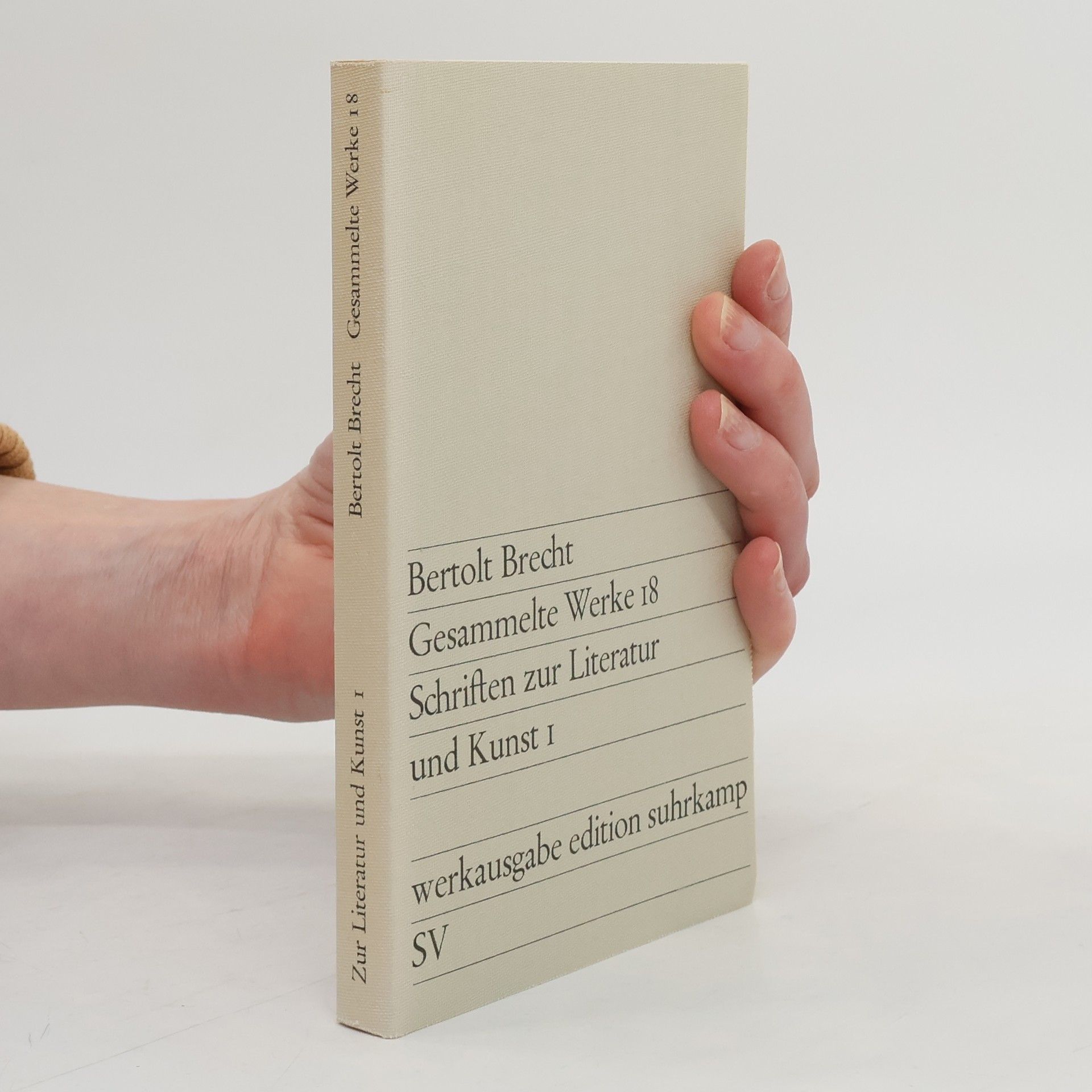 Bertolt Brecht Gesammelte Werke 18