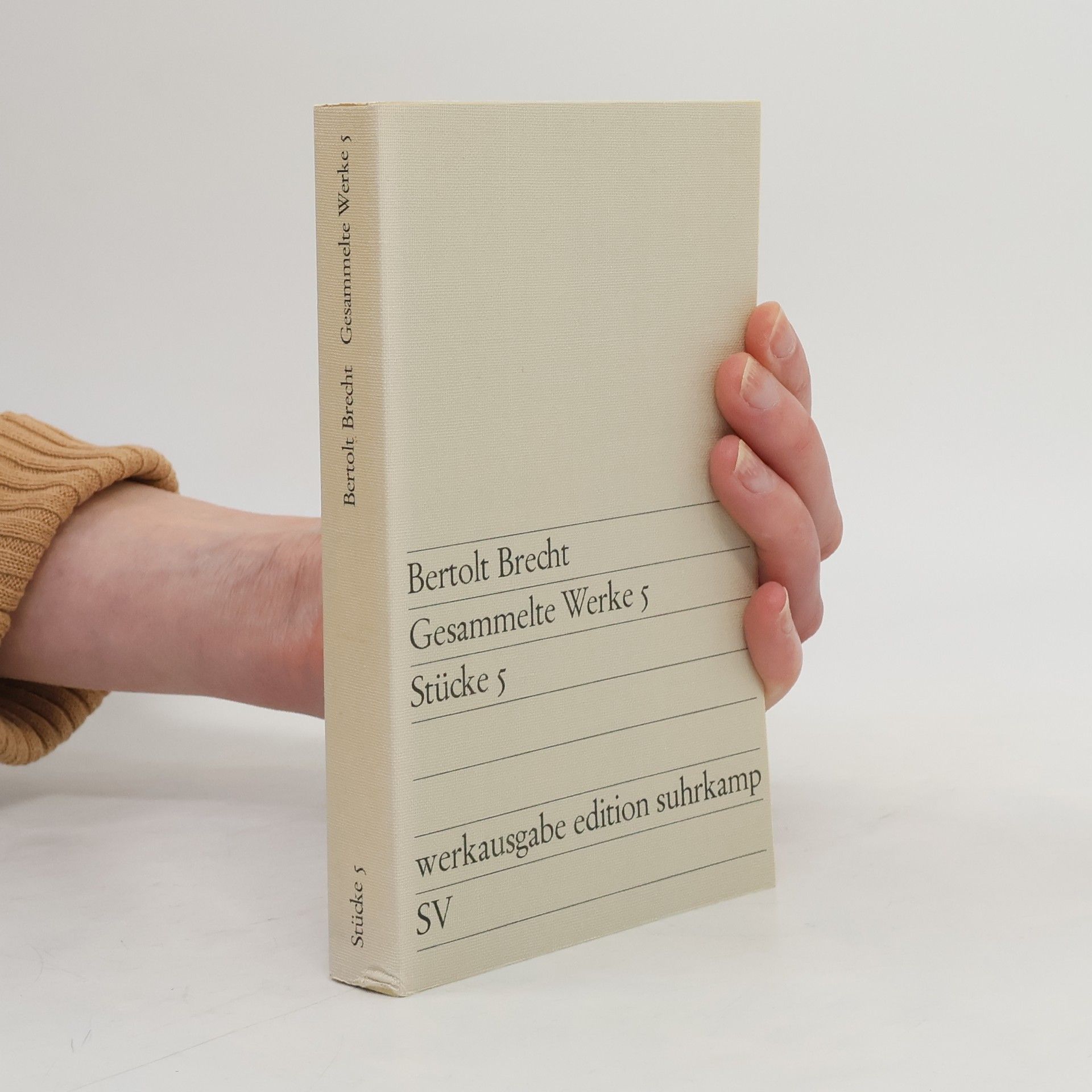 Bertolt Brecht Gesammelte Werke 5