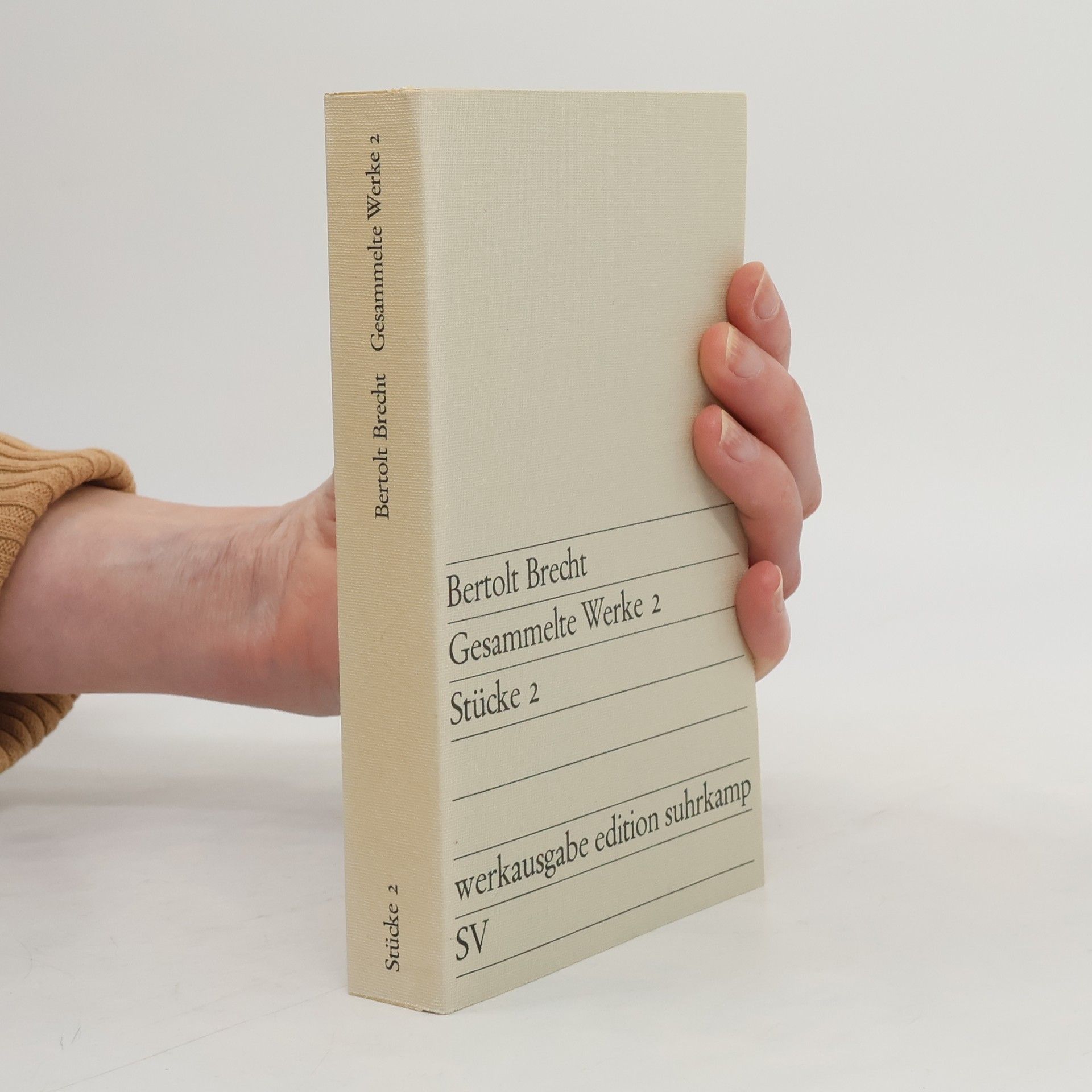 Bertolt Brecht Gesammelte Werke 2. Stücke 2